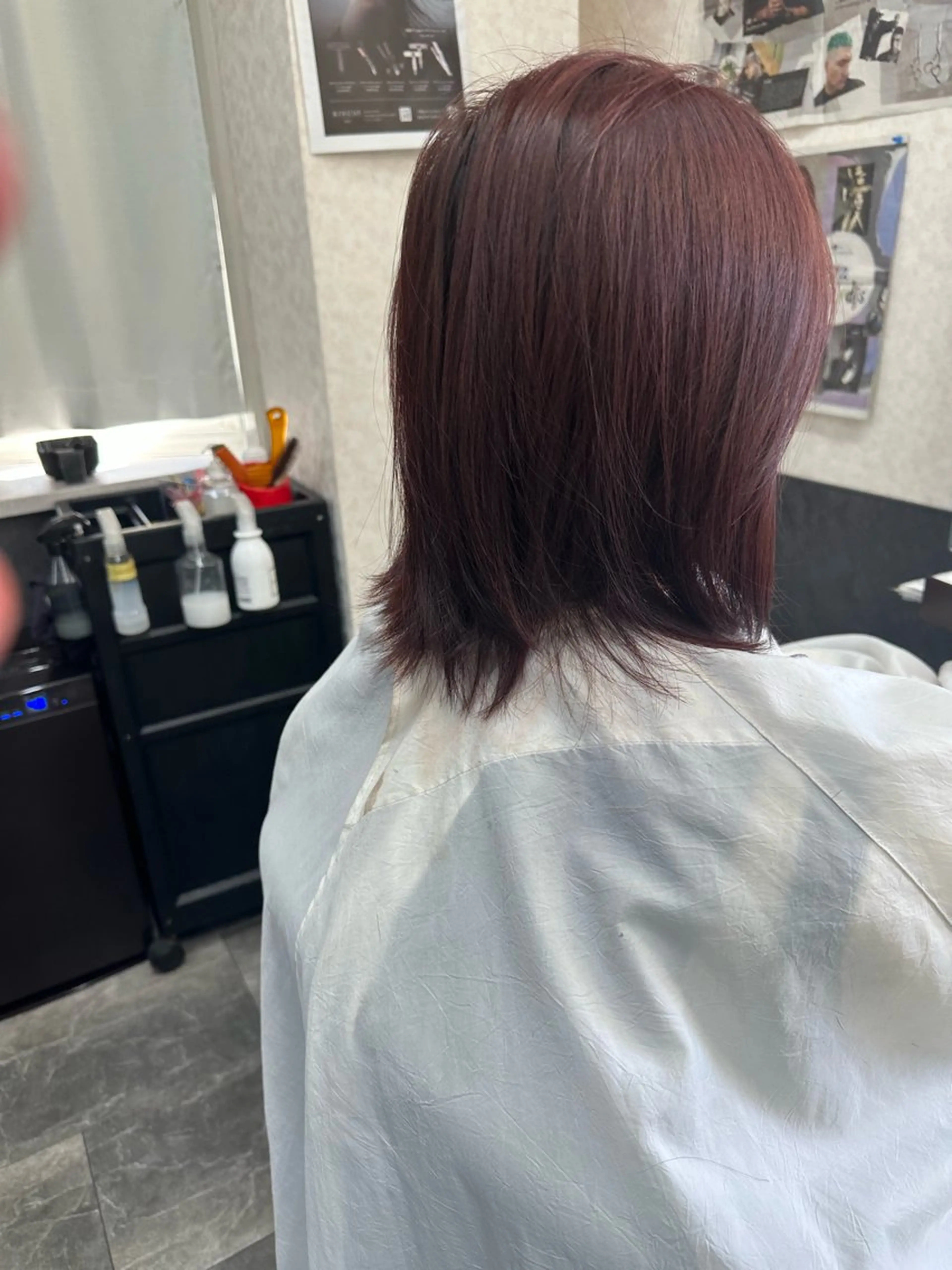 ミディアム エンゼルス美容室斉間 圭司のヘアスタイル