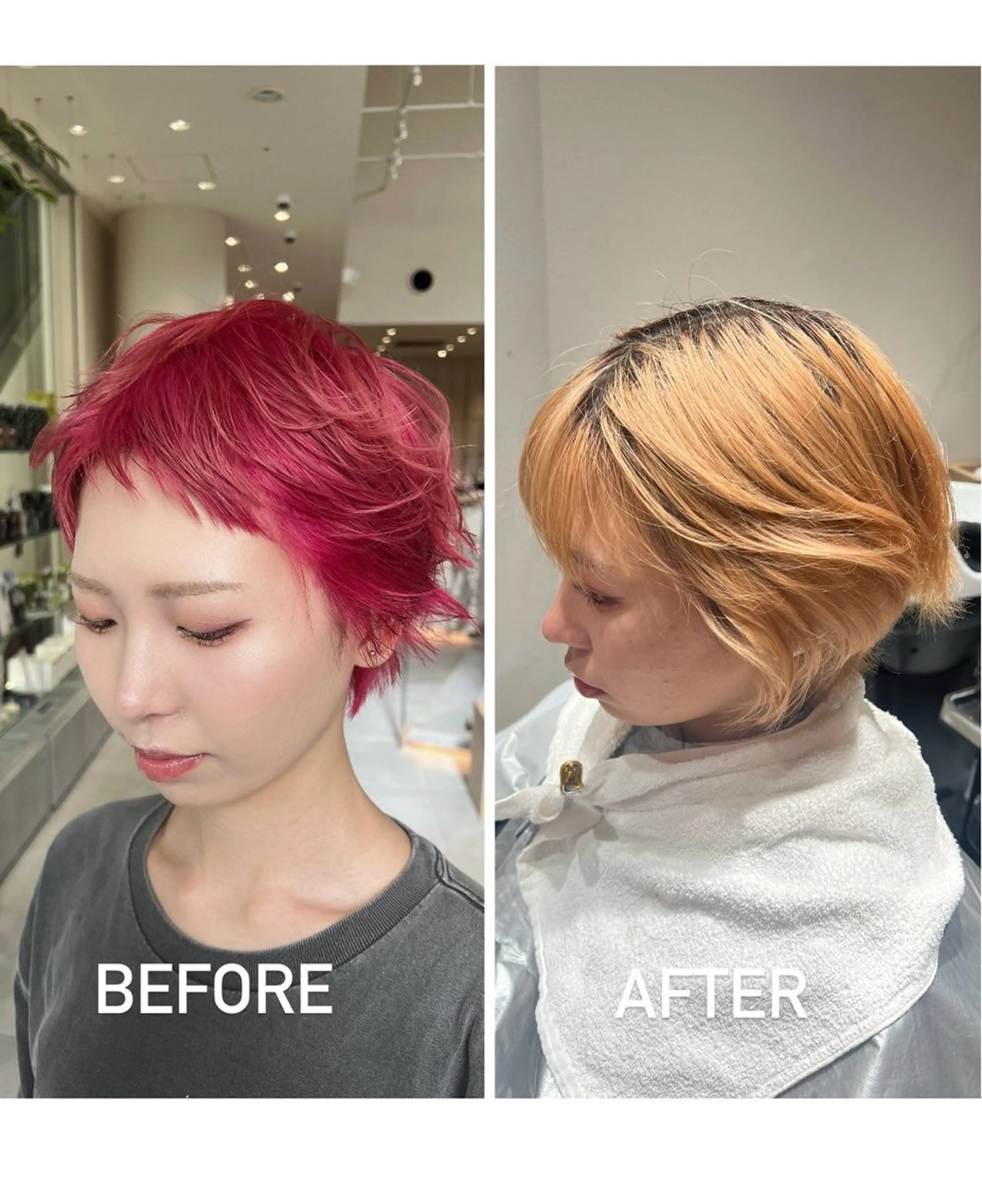 ショート カラー kako　ショート ボブのヘアスタイル