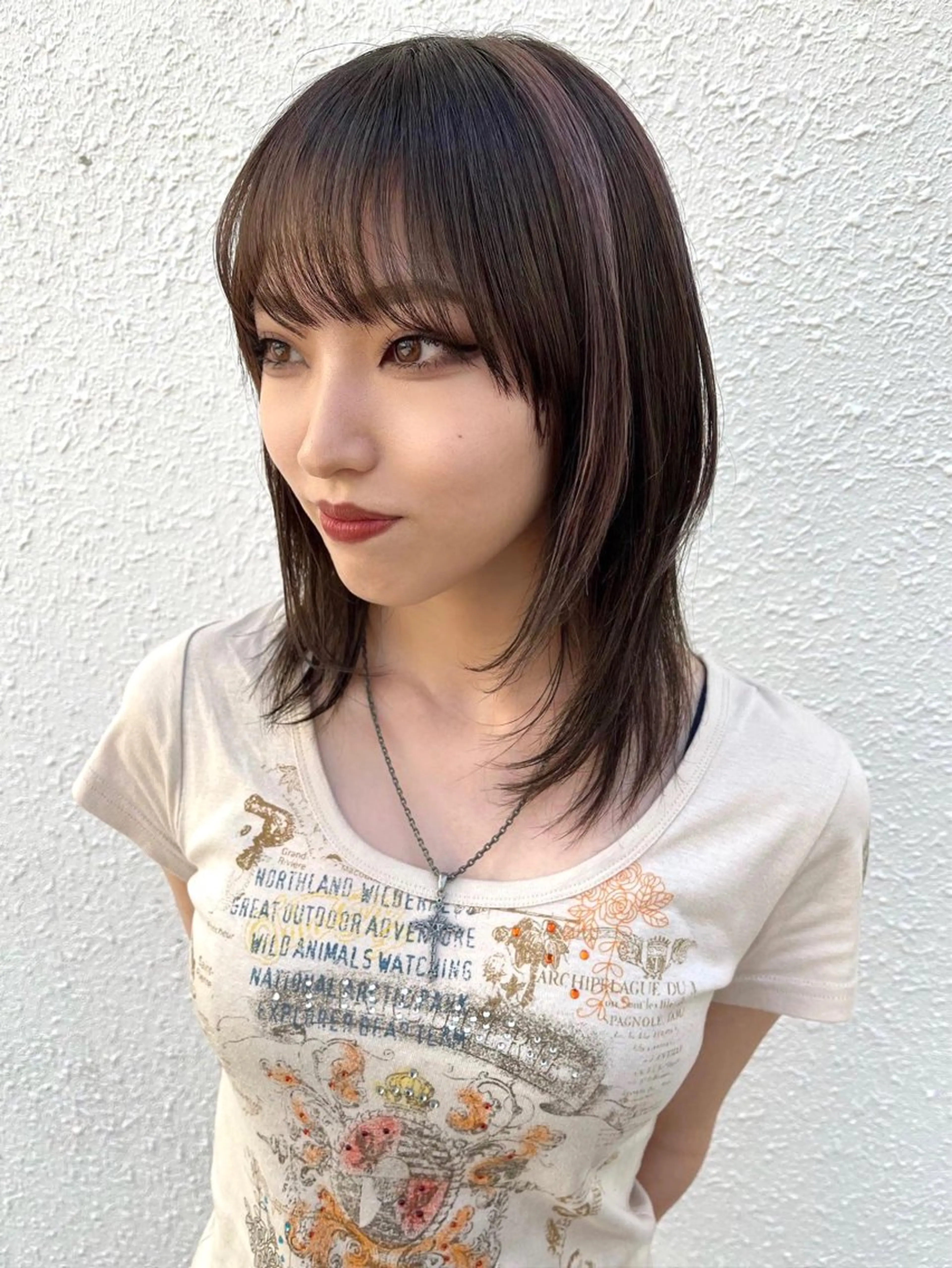 ミディアム Lita所属・尾崎隼大 レイヤー/韓国ヘアのヘアスタイル