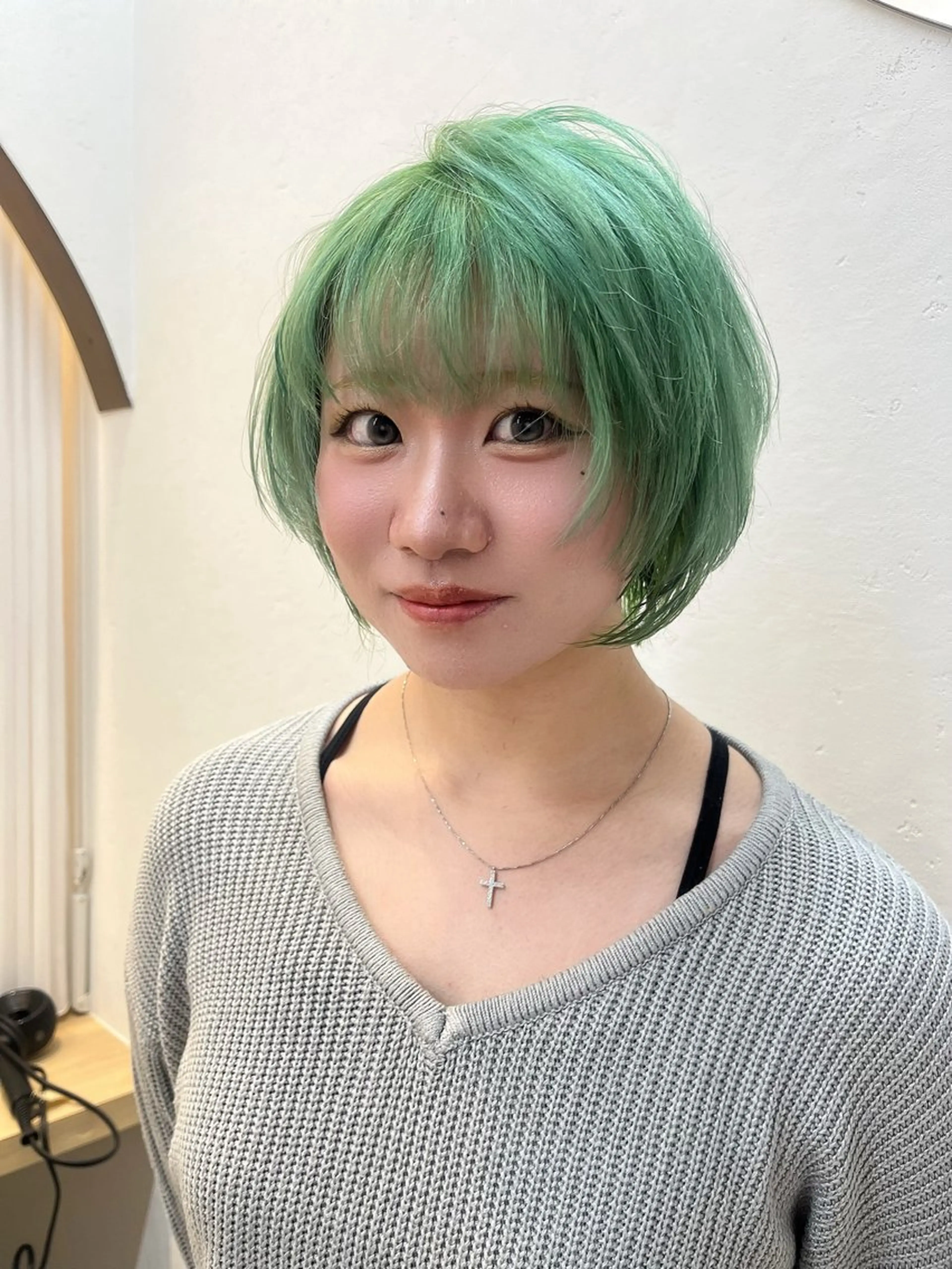 ショート カラー 柔らかい艶暖色 レイヤー🫧姫汝のヘアスタイル