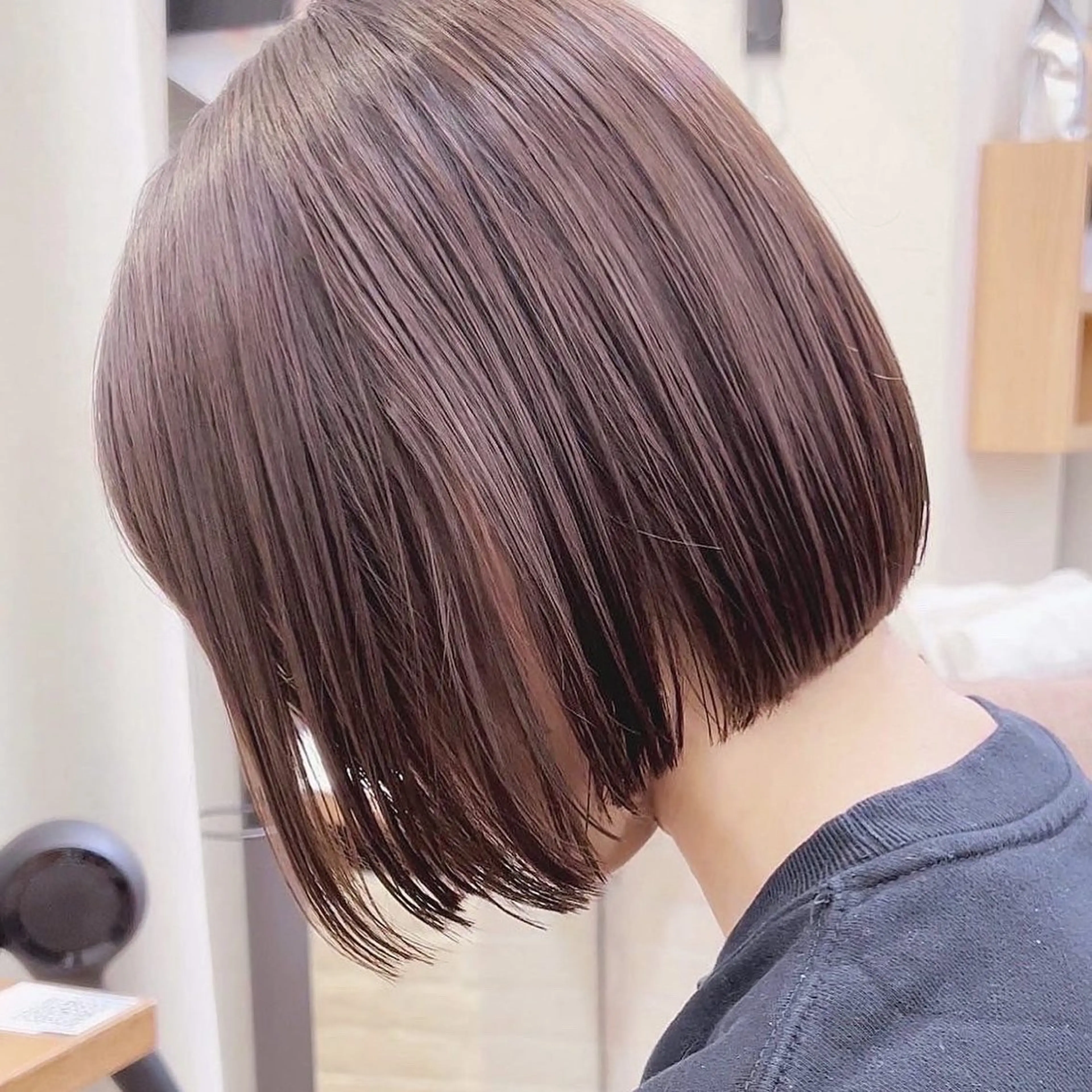 ミディアム カラー パーマ ヘアアレンジ メンズ キッズ ネイル マツエク・マツパ アイブロウ ⭐️銀座/ショート/ 艶カラー/りょうがのヘアスタイル