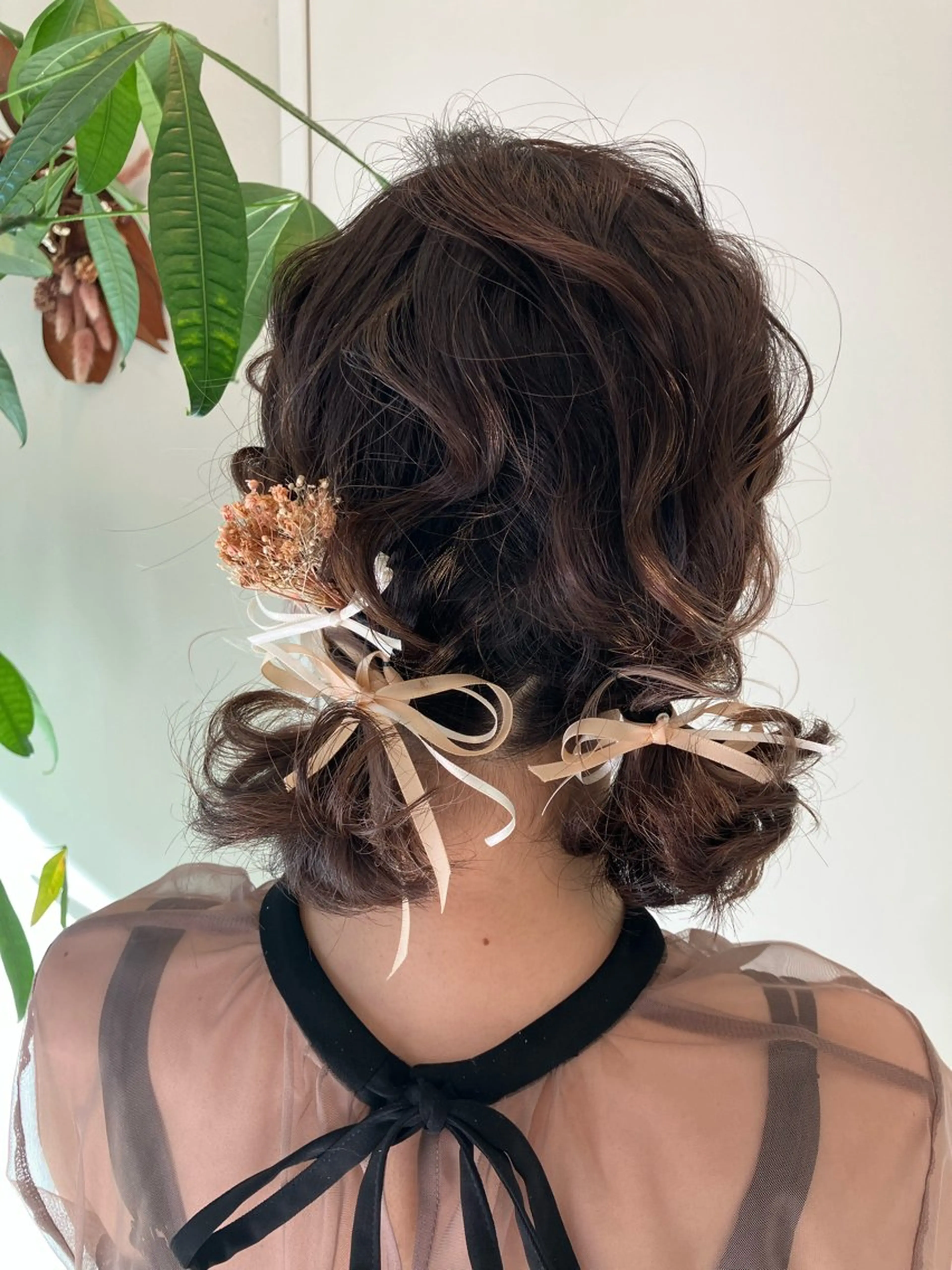 ヘアアレンジ ツインテール Hair&Make Nahoのマツエク・マツパデザイン
