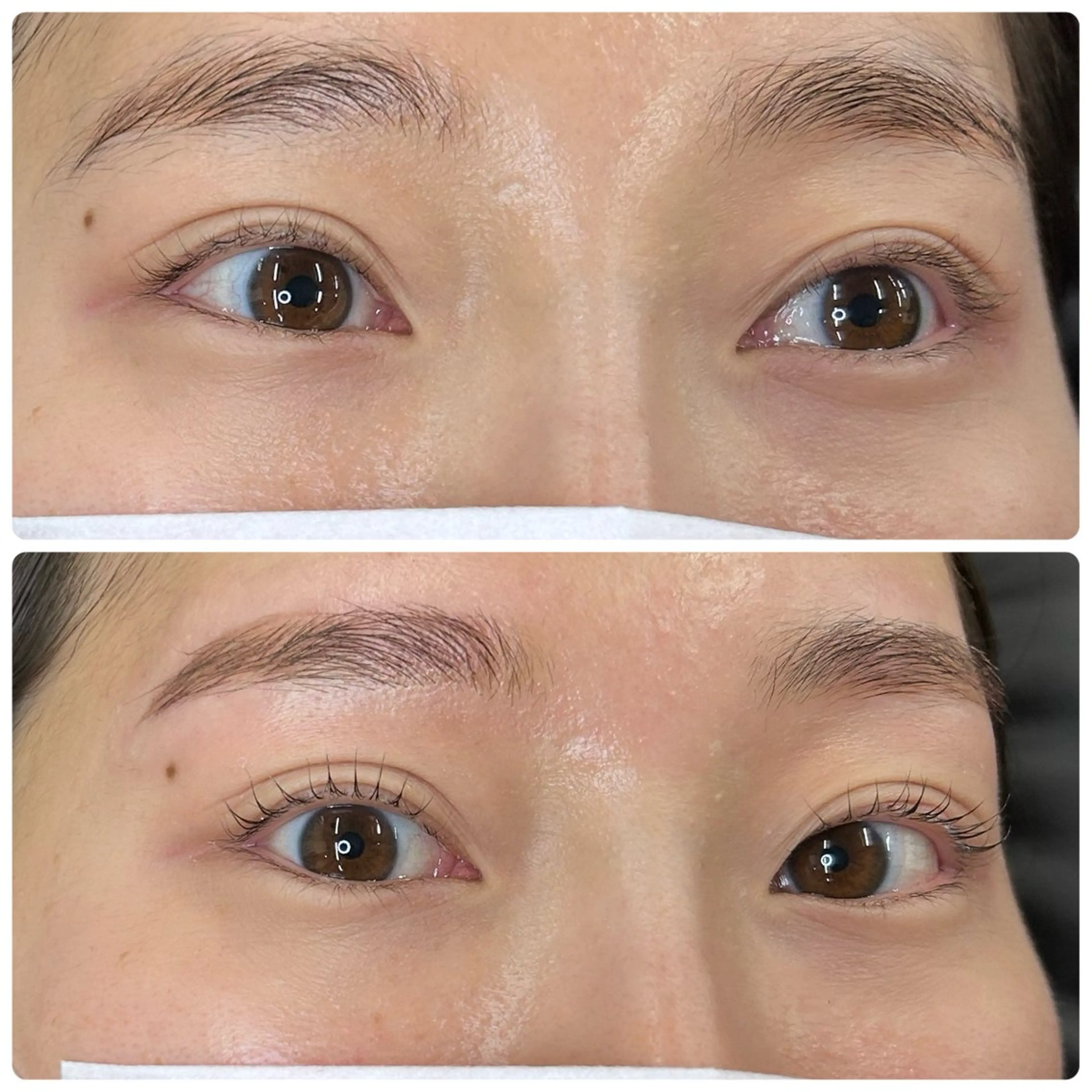 マツエク・マツパ 一重×まつ毛パーマ ロレインブロウ TAKAMURAのマツエク・マツパデザイン