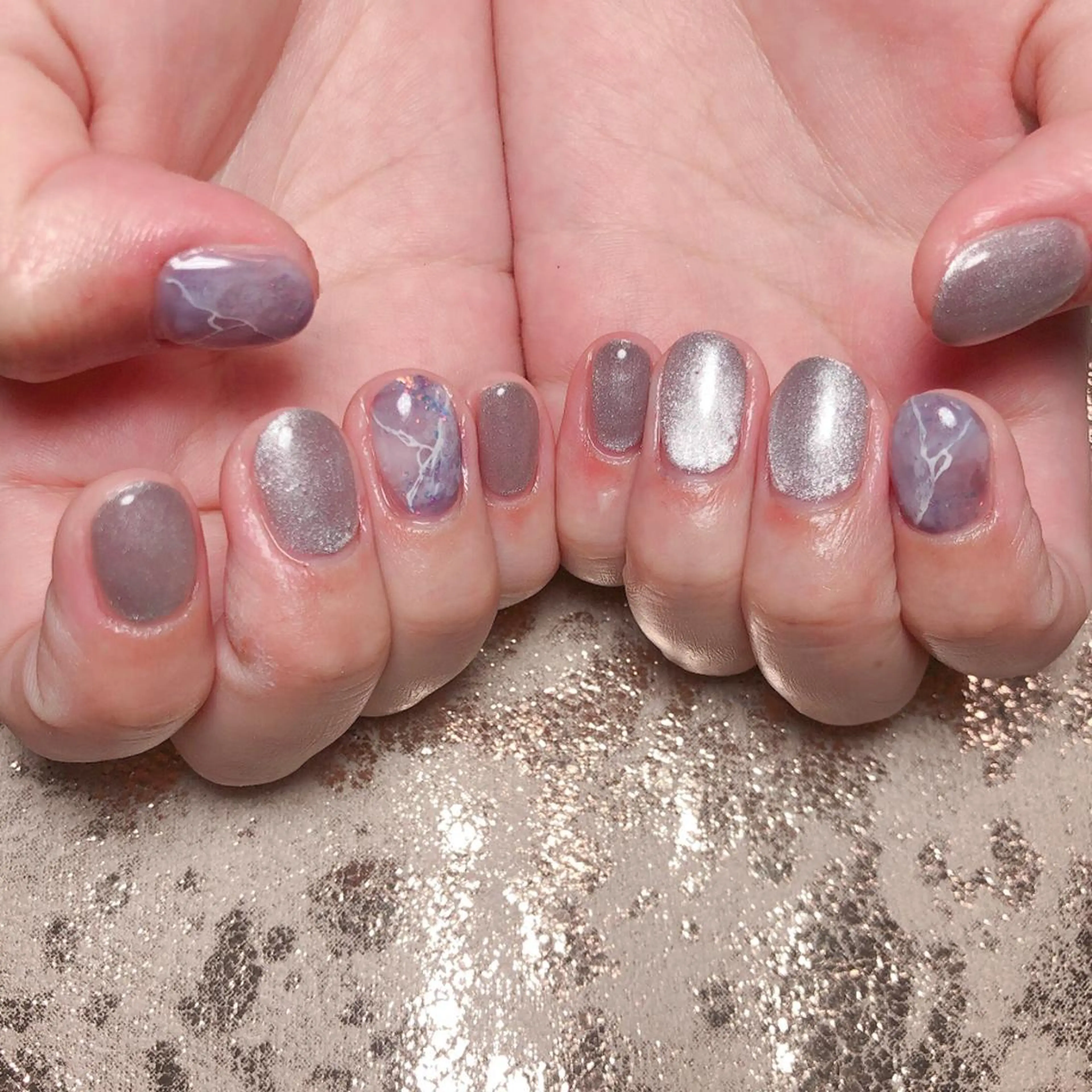 ネイル マグネットネイル DollyGirl KYOKOのネイルデザイン