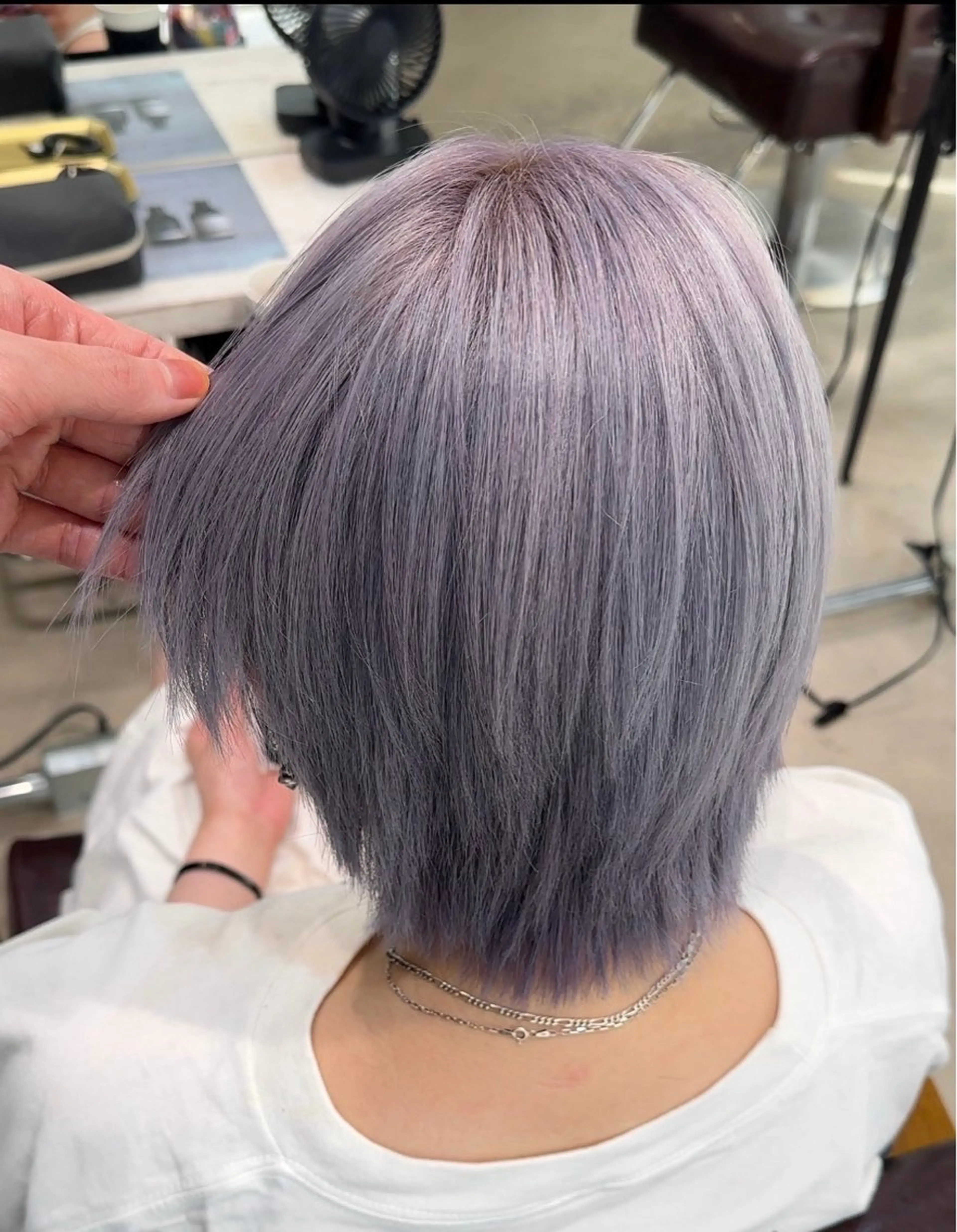 カラー レイヤーカット/ ボブカット/ケンヤのヘアスタイル