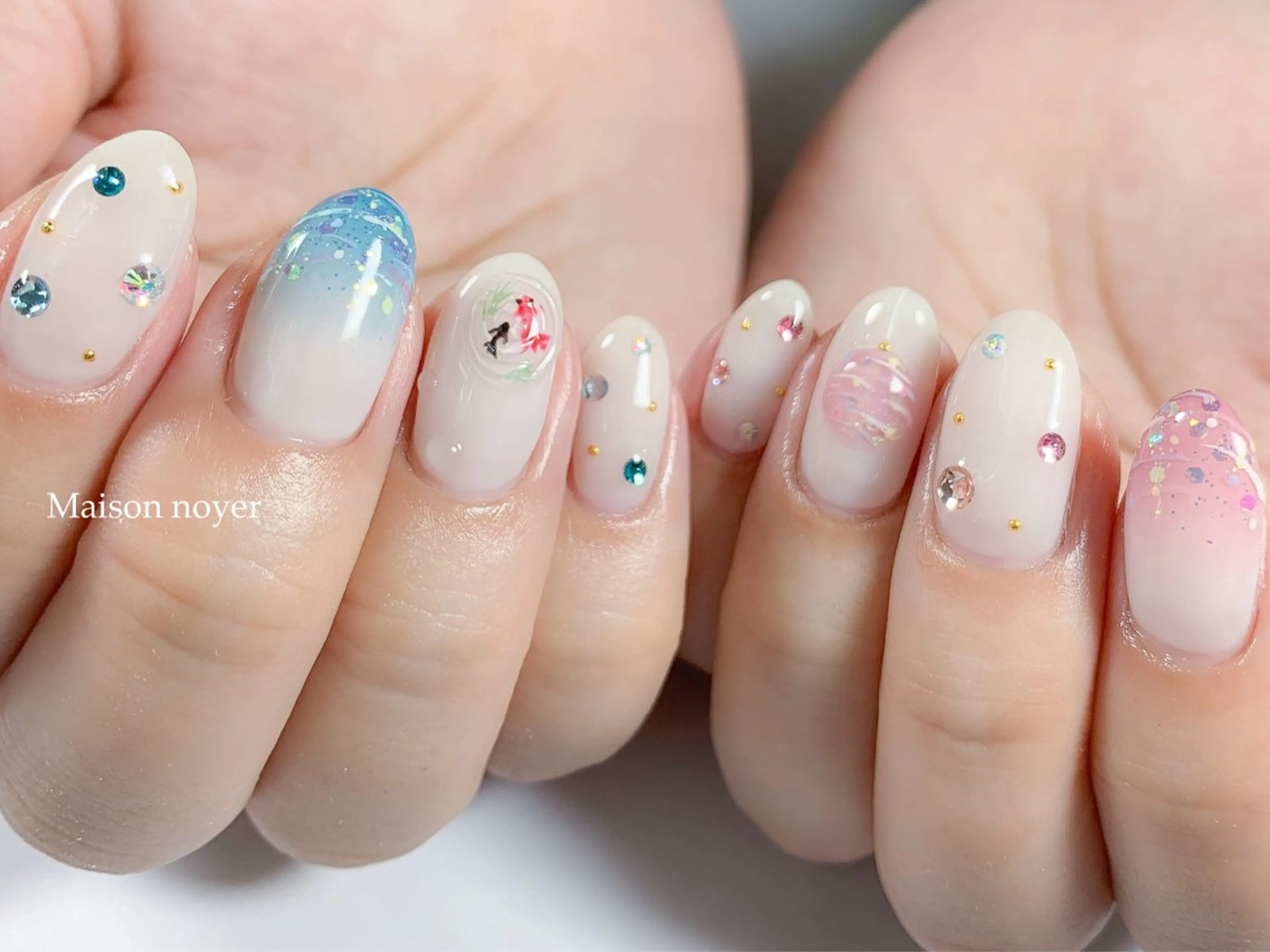 ネイル ハンドネイル Maison noyerのネイルデザイン