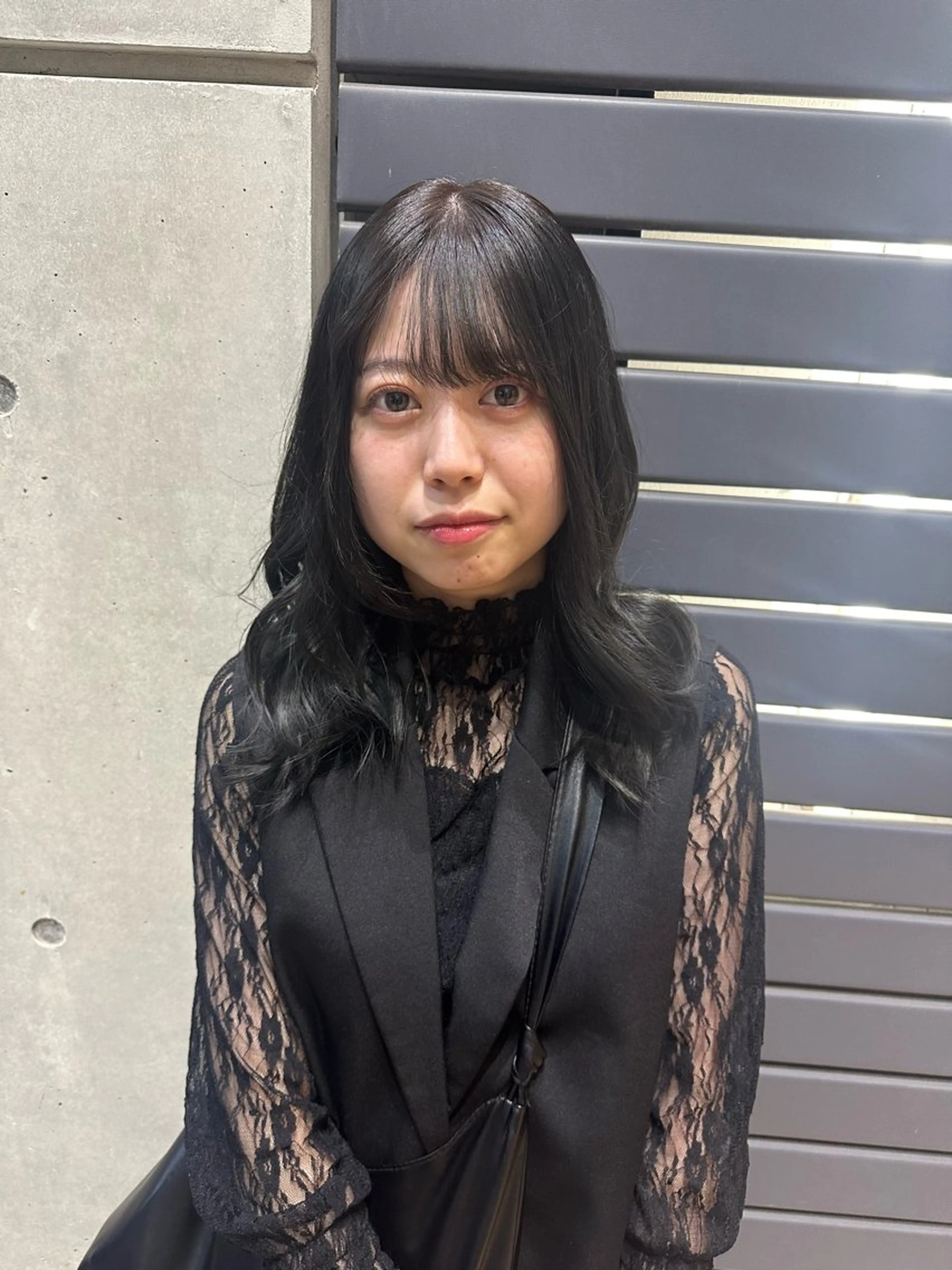 セミロング 酒徳 唯斗のヘアスタイル