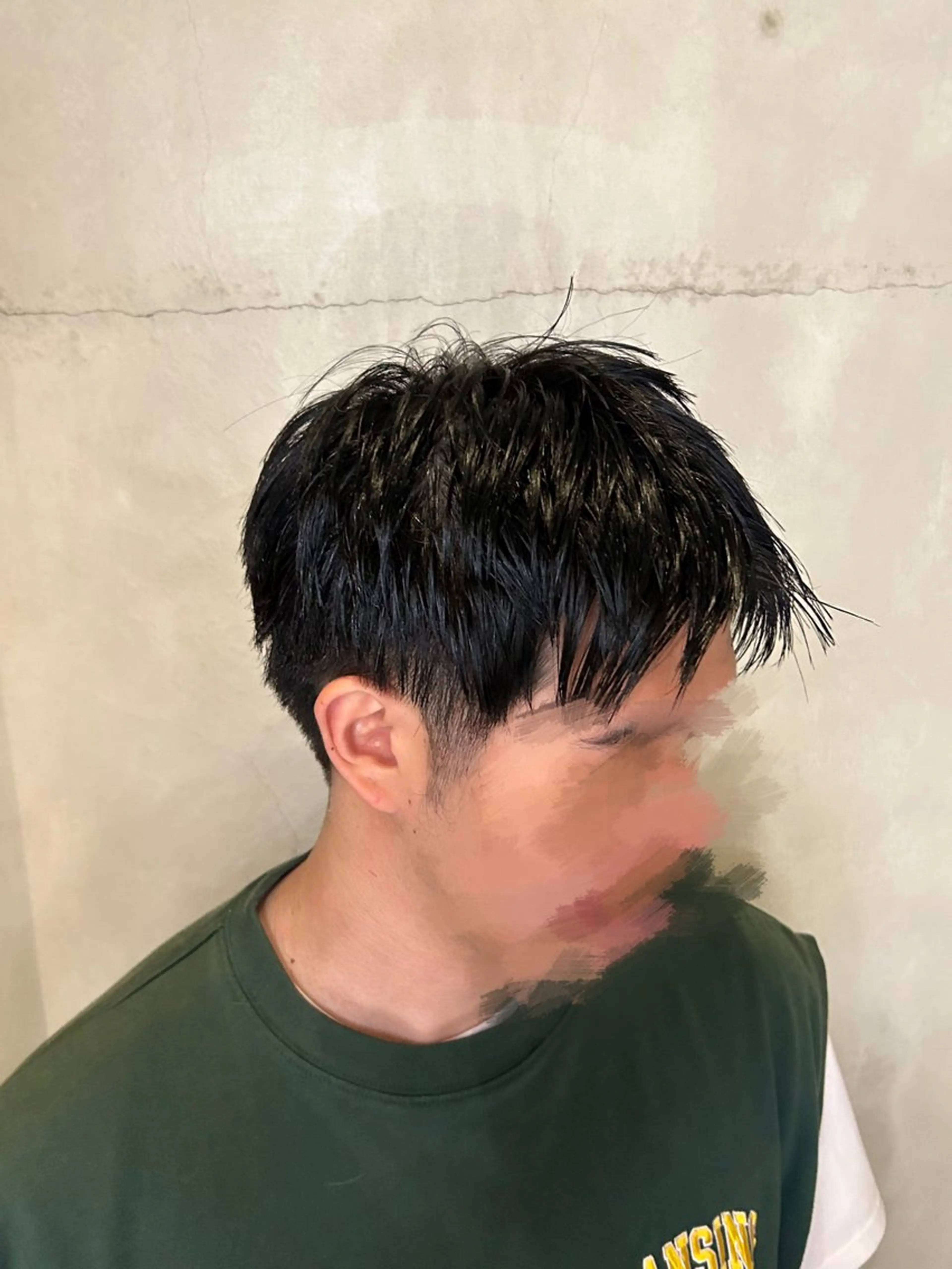 カラー メンズ メンズ就活ヘア メンズショート カット ヘアカラー nagisa 🌿のヘアスタイル