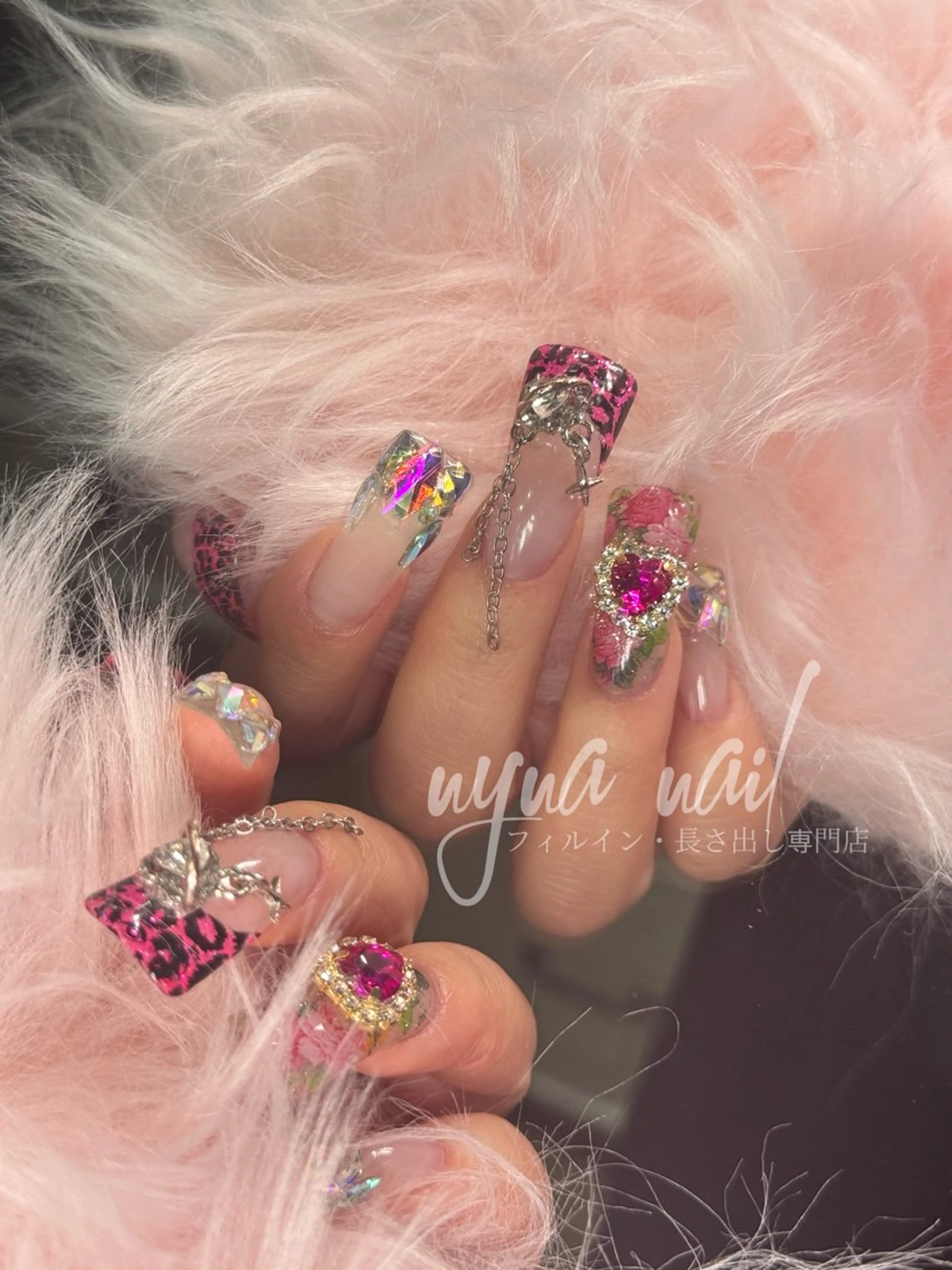ネイル ハンドネイル Nyna nail Chiakiのネイルデザイン