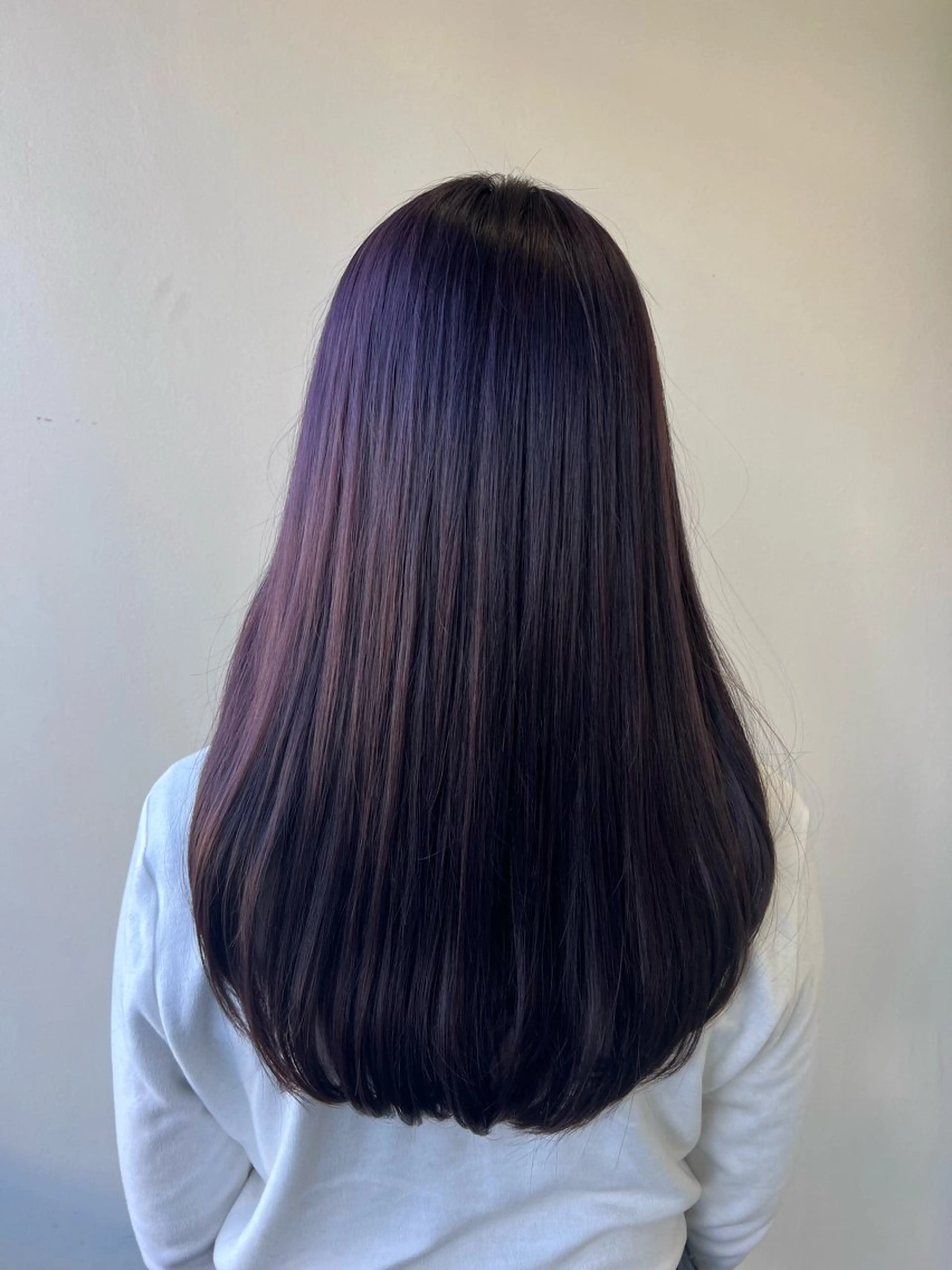 セミロング カット ヘアカラー トリートメント レイヤーカット 🇰🇷SAYAのヘアスタイル