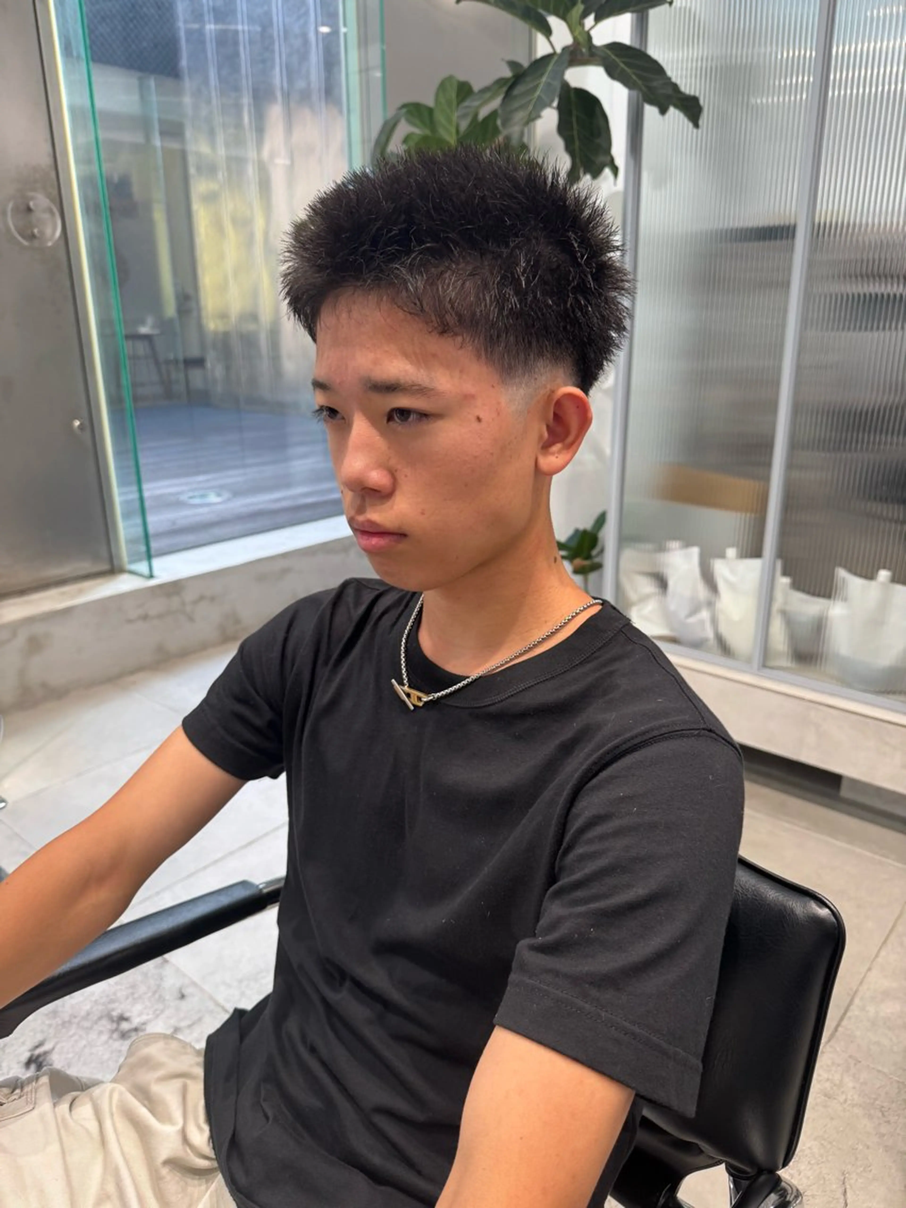 メンズ カット ひかり/ベージュ /似合わせカットのヘアスタイル