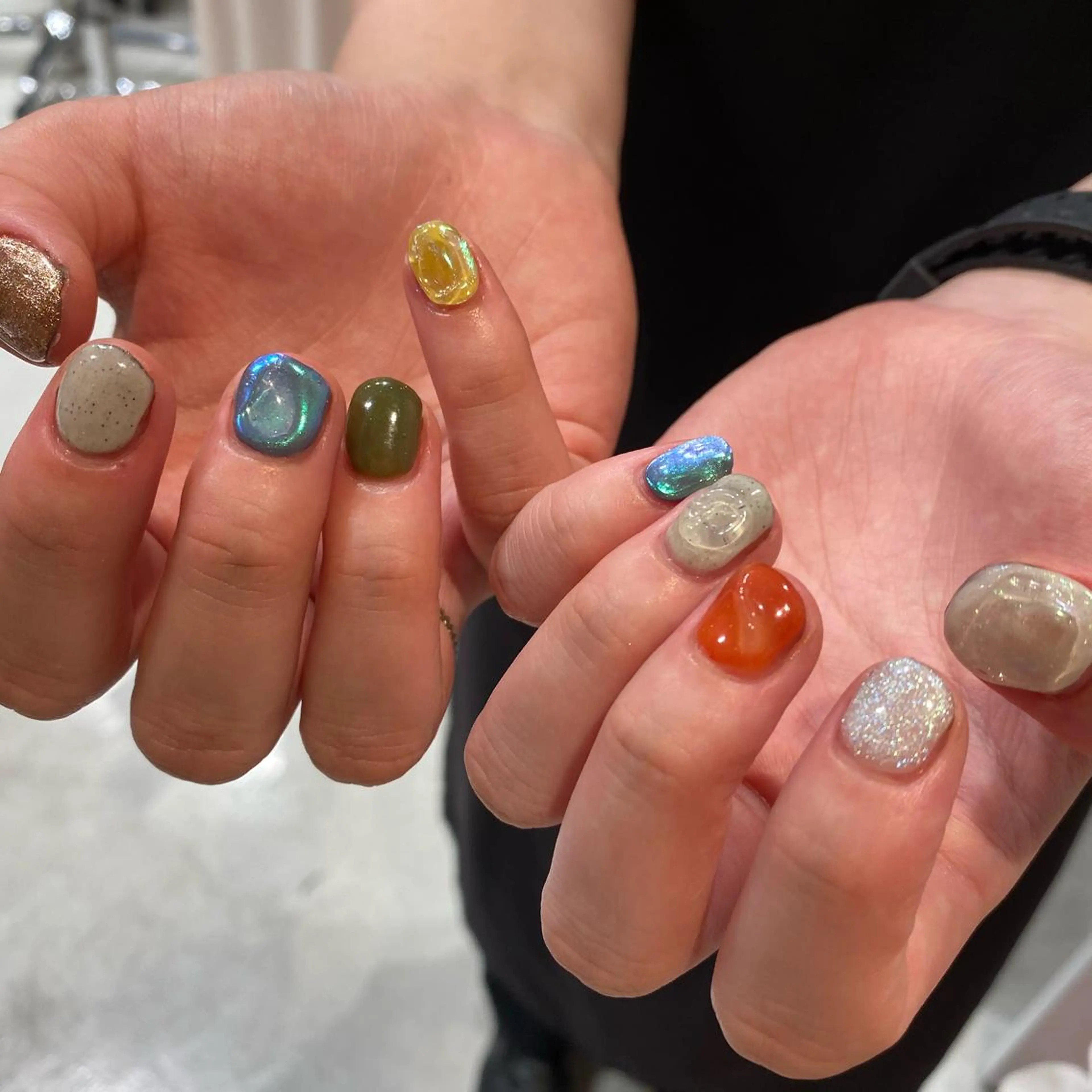 ネイル 平野葵🎀 hair/nailのネイルデザイン
