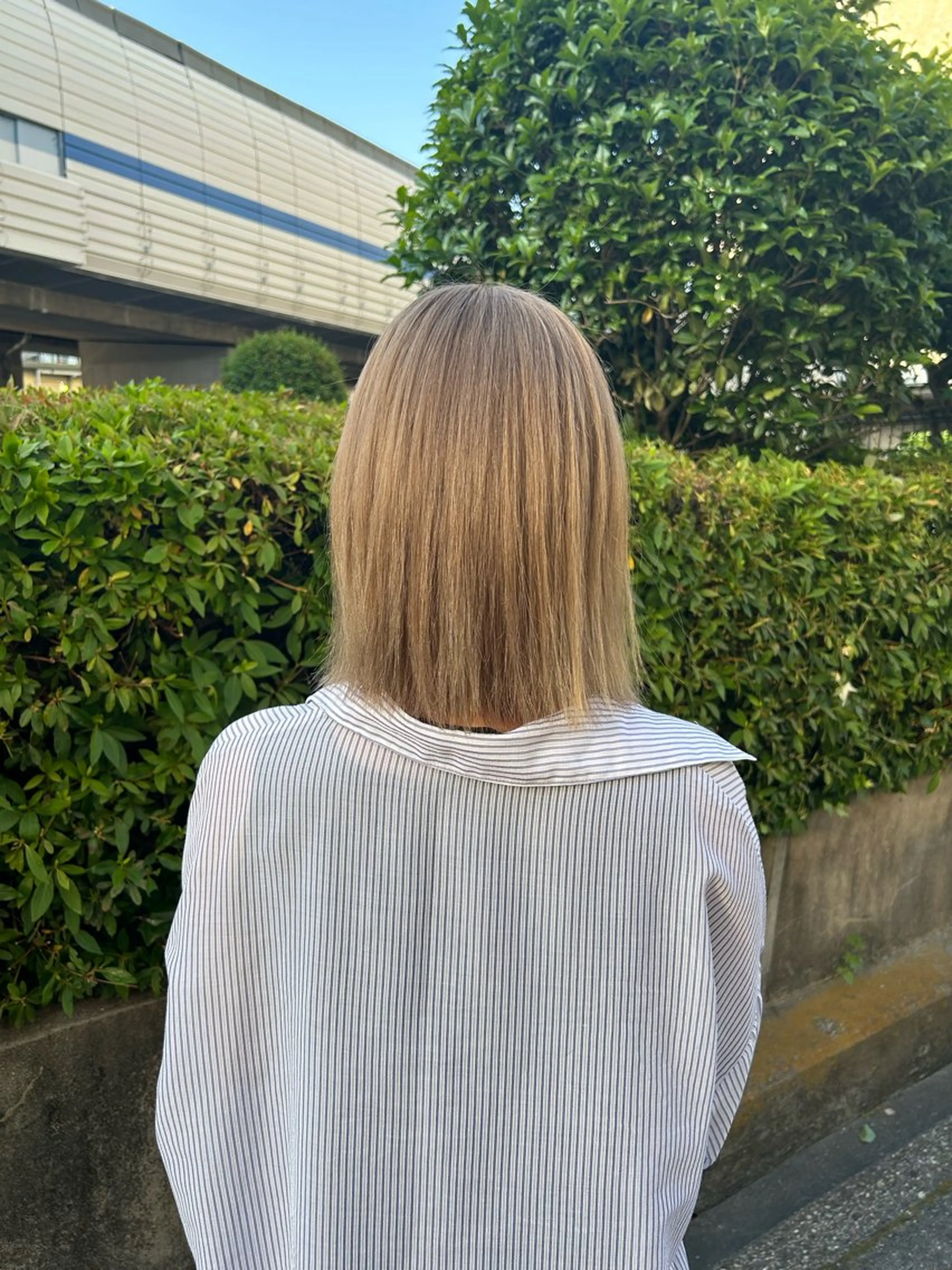 ミディアム カラー 江川 輝星のヘアスタイル