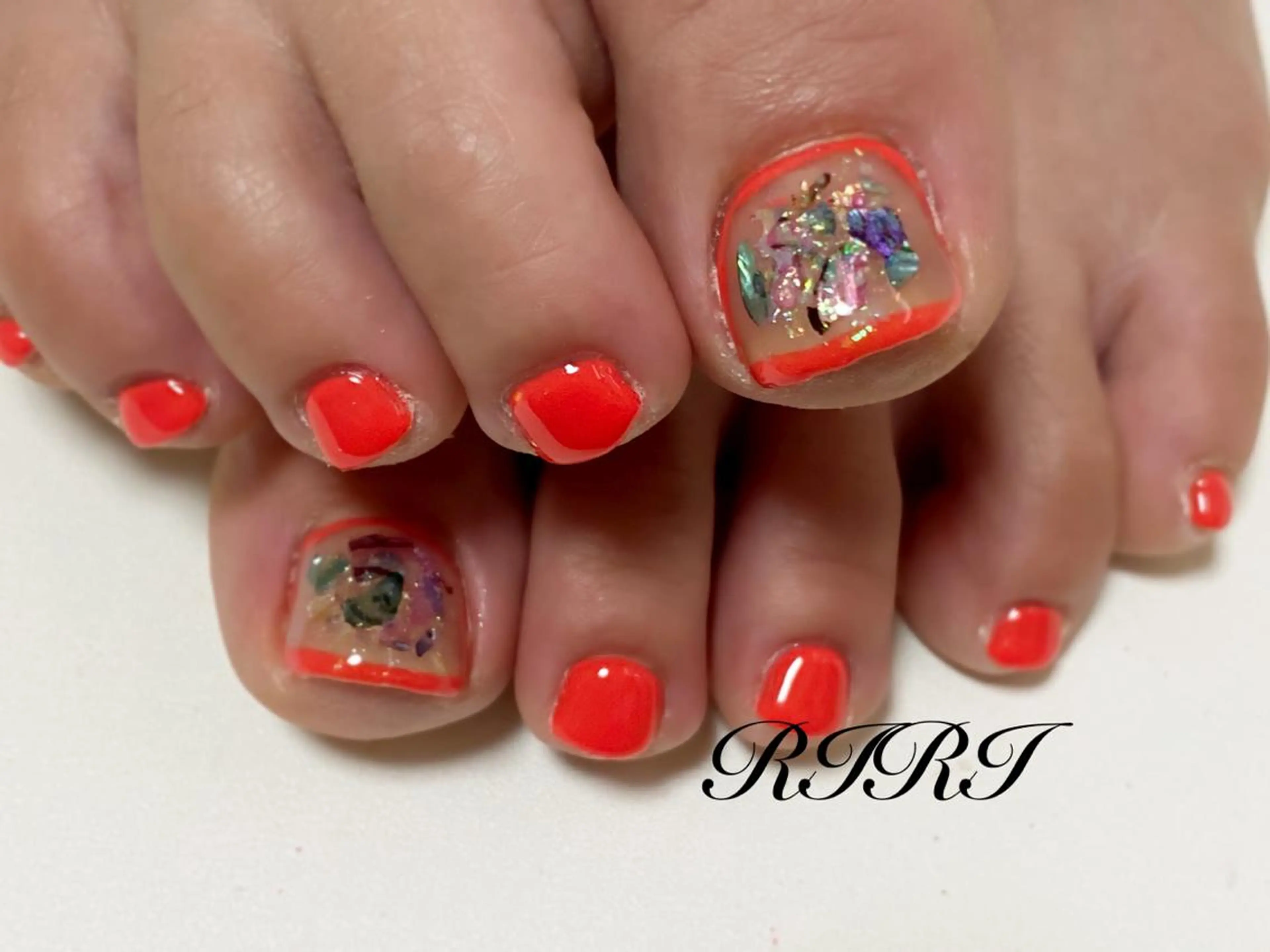 ネイル ハンドネイル riri オーナーのネイルデザイン