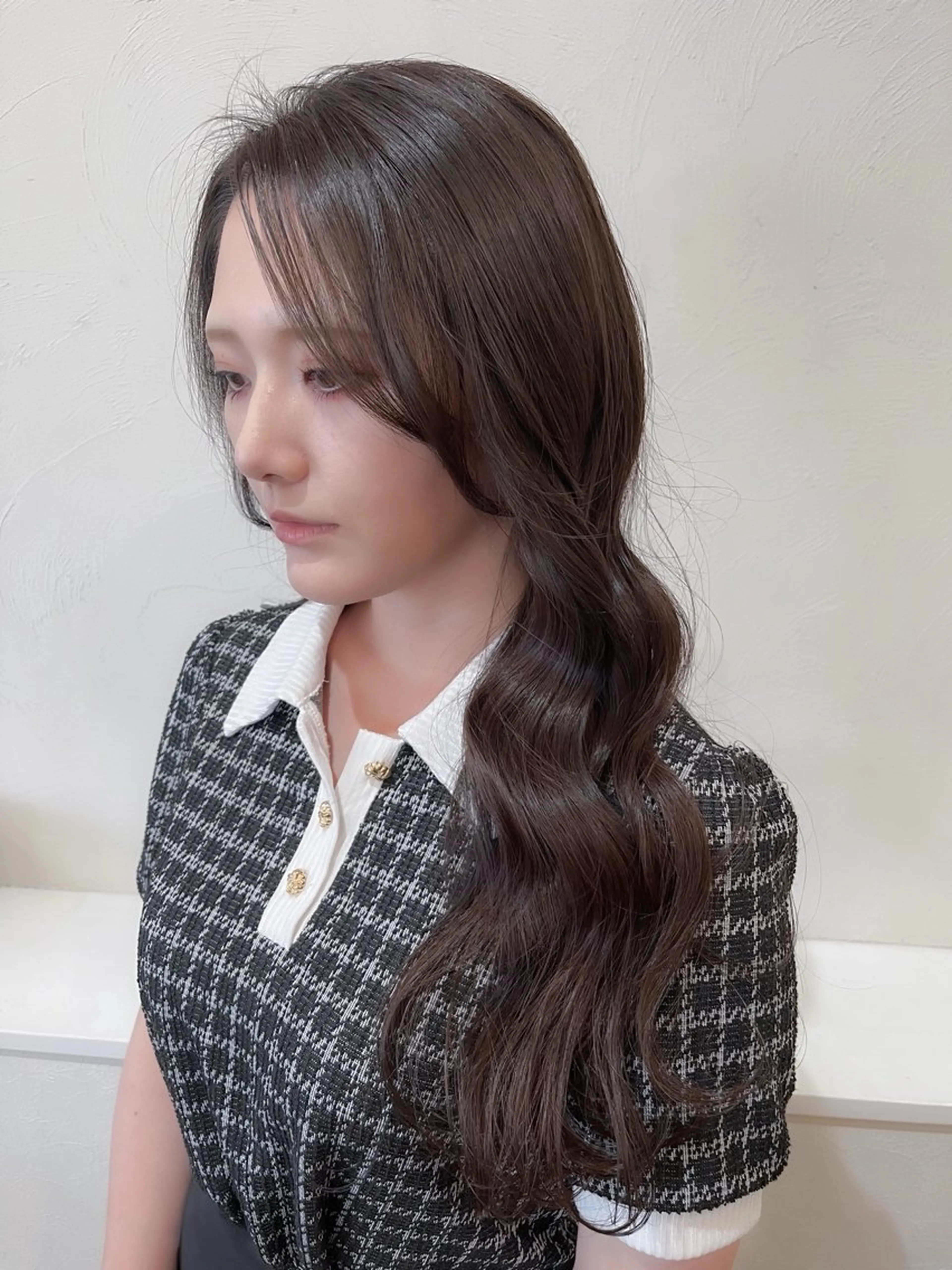 ロング カラー ヘアカラー トリートメント SET-UP北長瀬 Yurukiのヘアスタイル