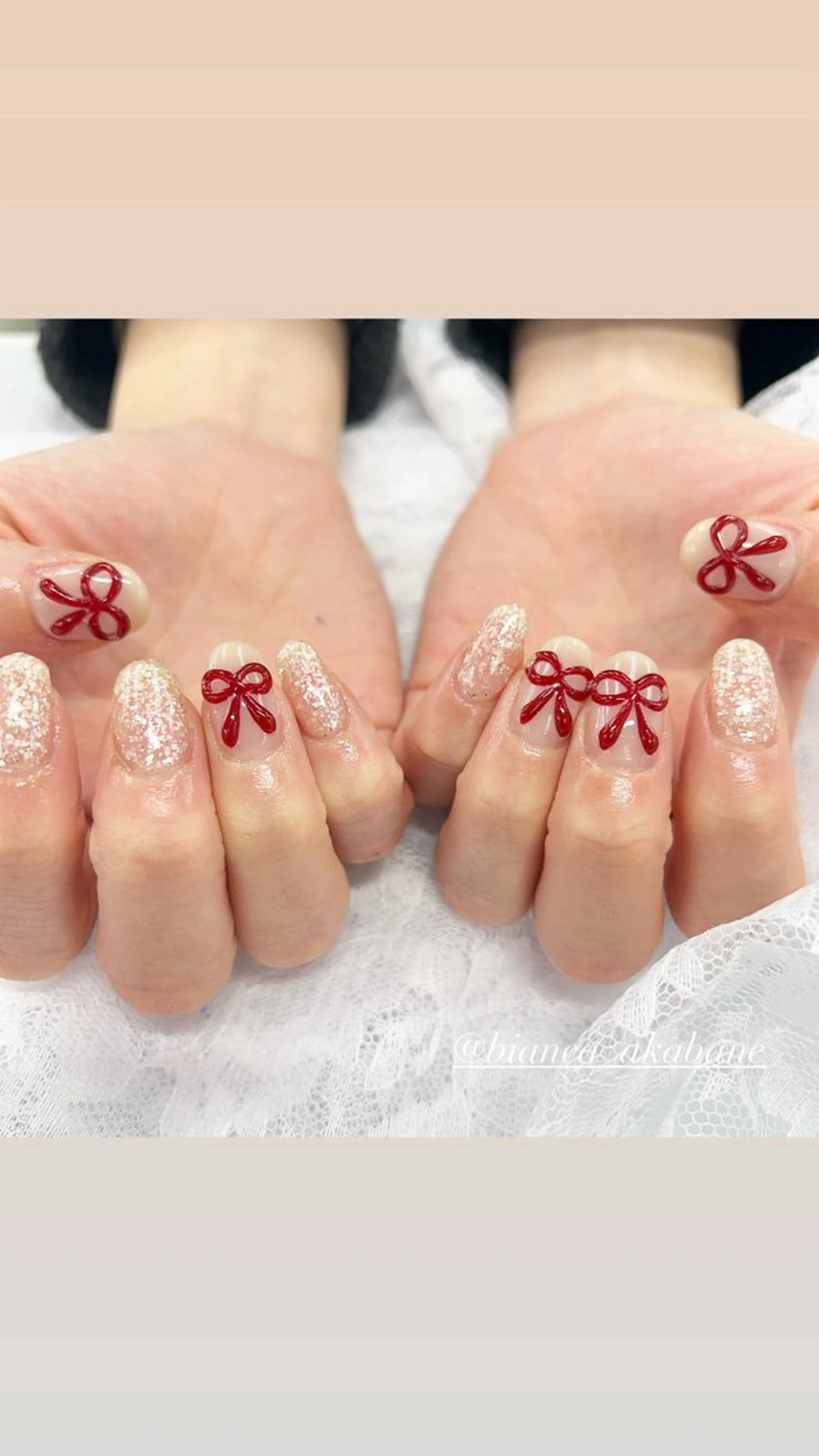 ネイル Bianca赤羽 松元🥣🫧のネイルデザイン
