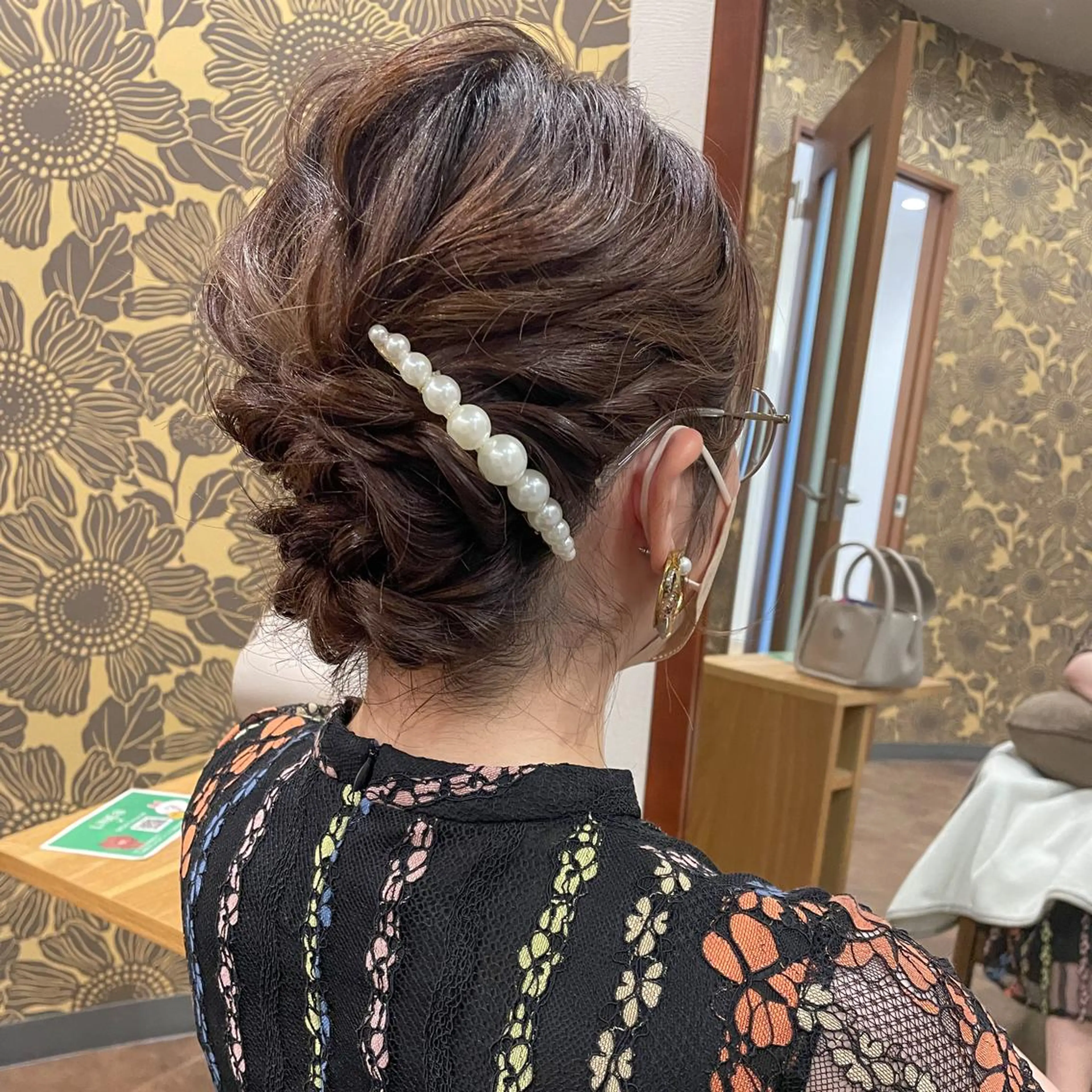 ヘアアレンジ ボブ 北九州美容室 🕊️わかな✂︎のヘアスタイル