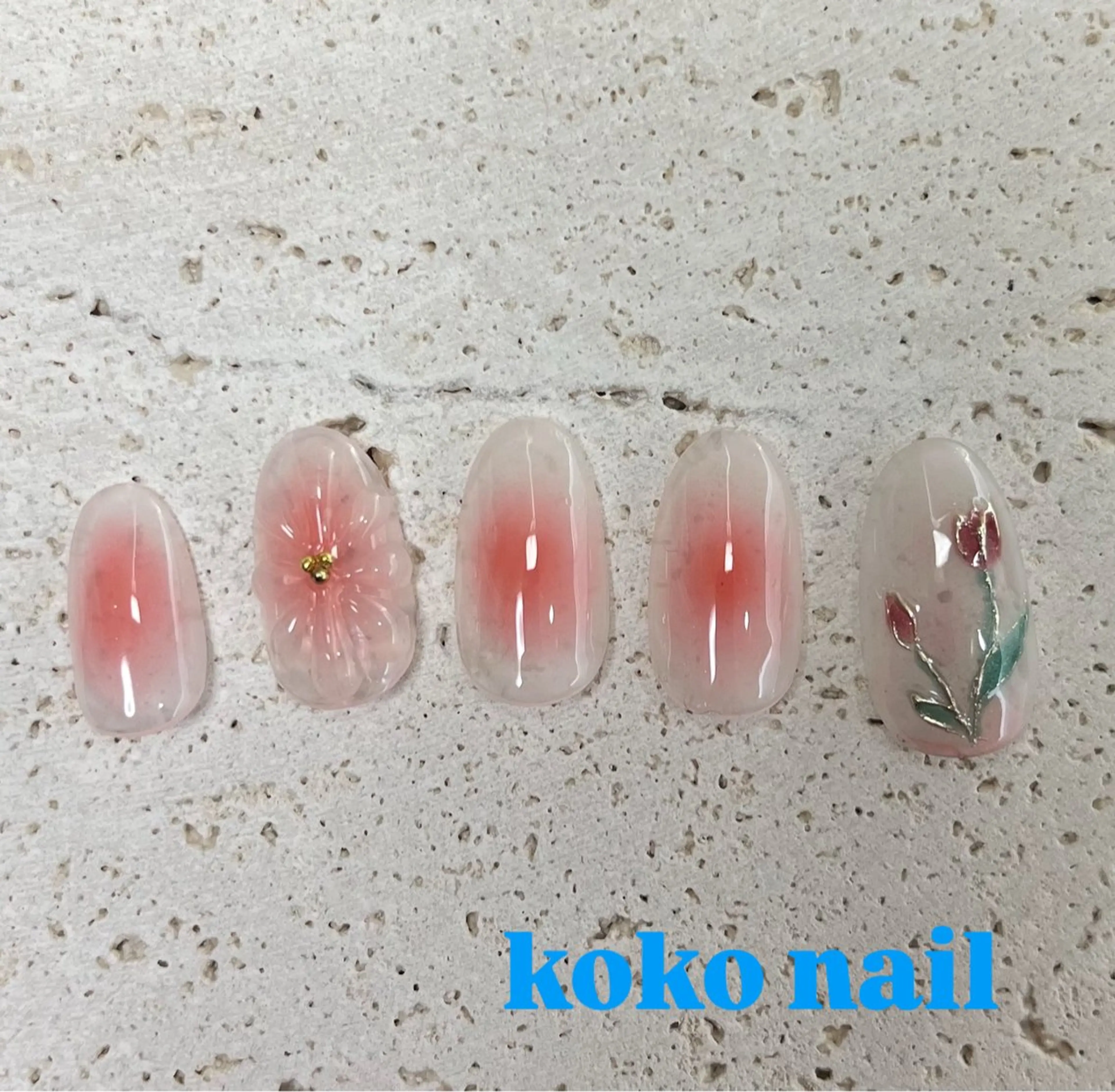 ネイル 春ネイル koko nailのネイルデザイン