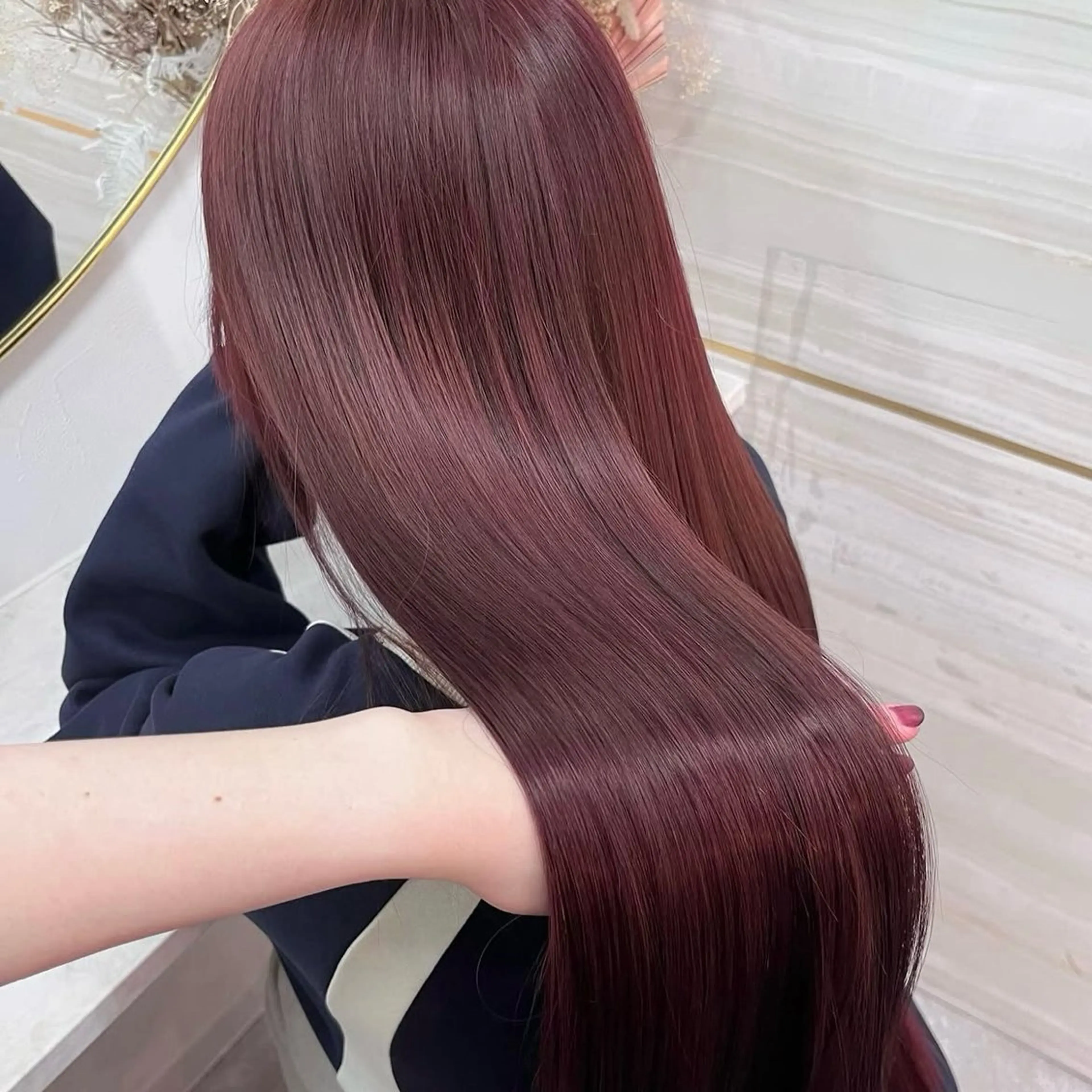 ロング カラー トリートメント 🫧Ess 🎀chihinaのヘアスタイル