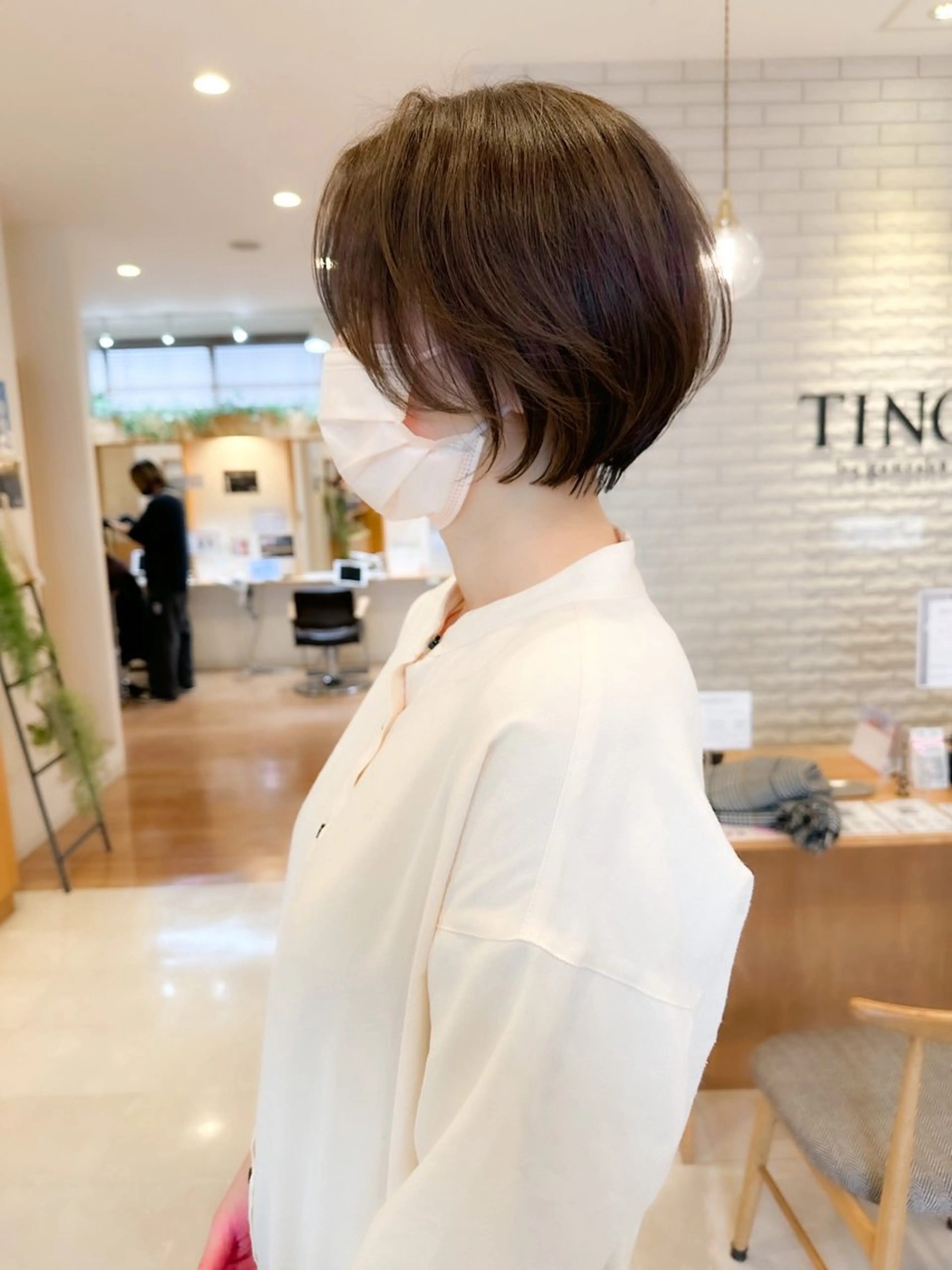 ショート 寺田 七海のヘアスタイル