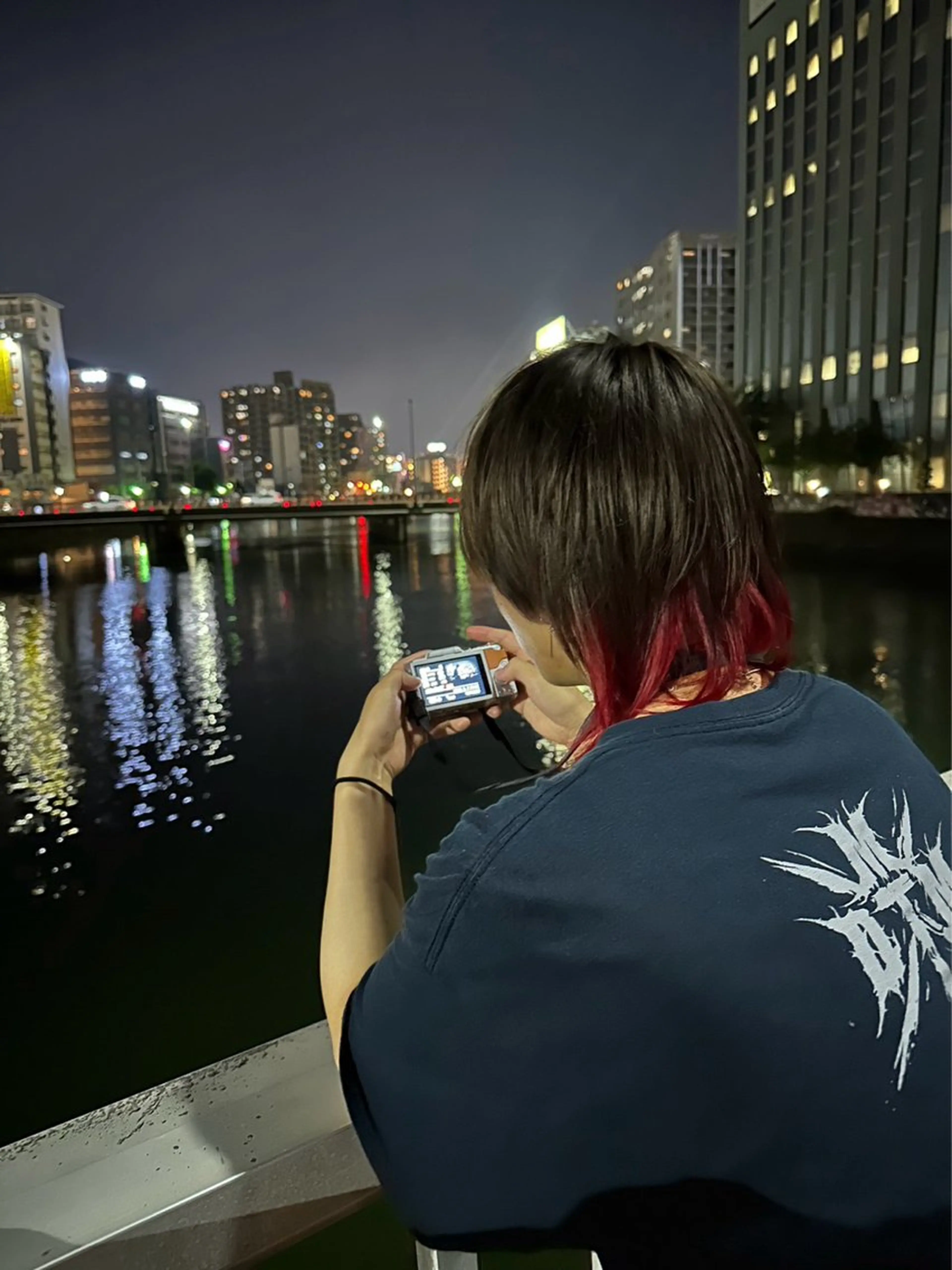 ショート カラー ブリーチ デザインカラー ウルフカット ウルフ/ブリーチ ハイトーン/福嶌和樹のヘアスタイル