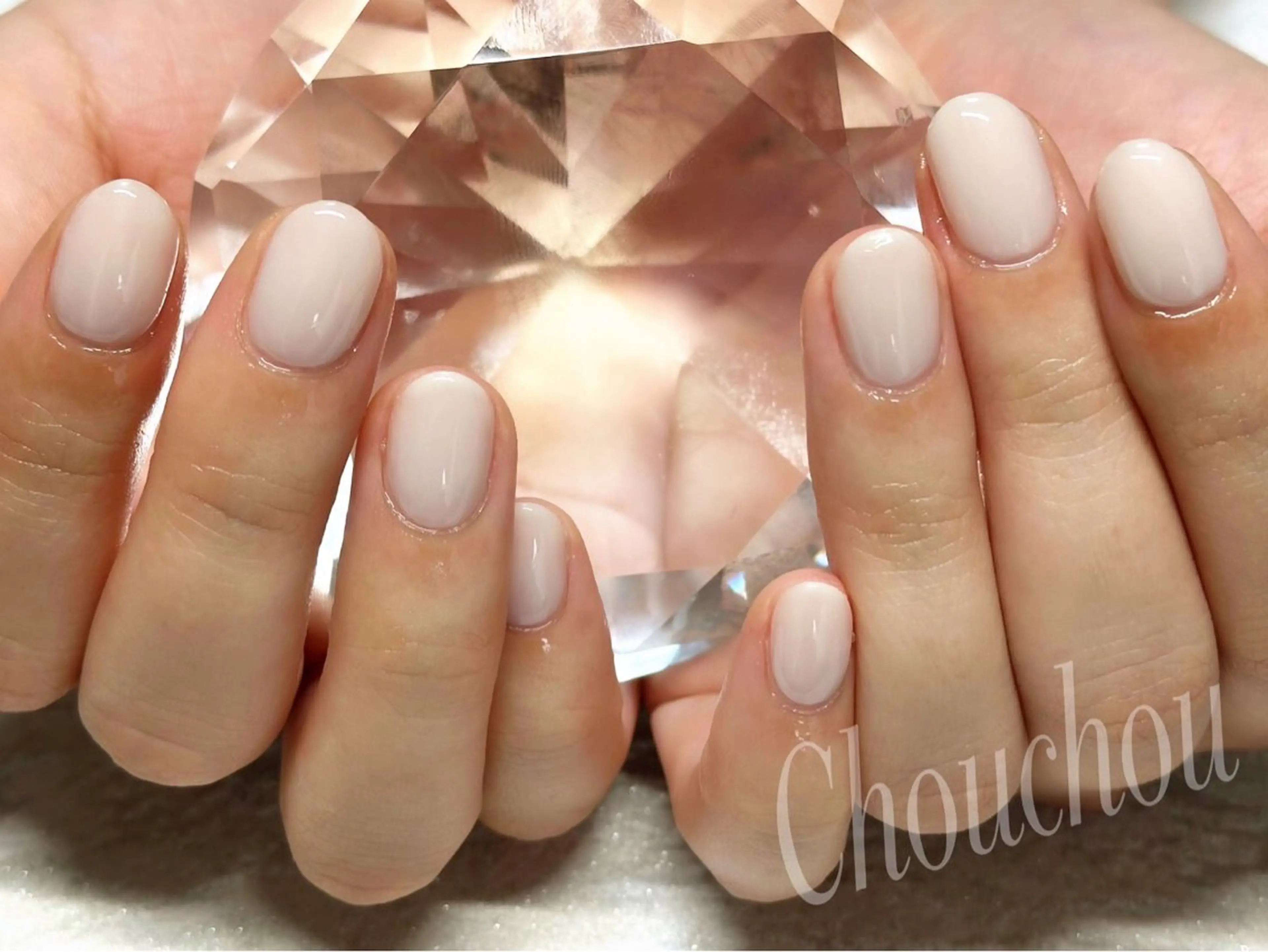 ワンカラー・ラメグラデーションの写真