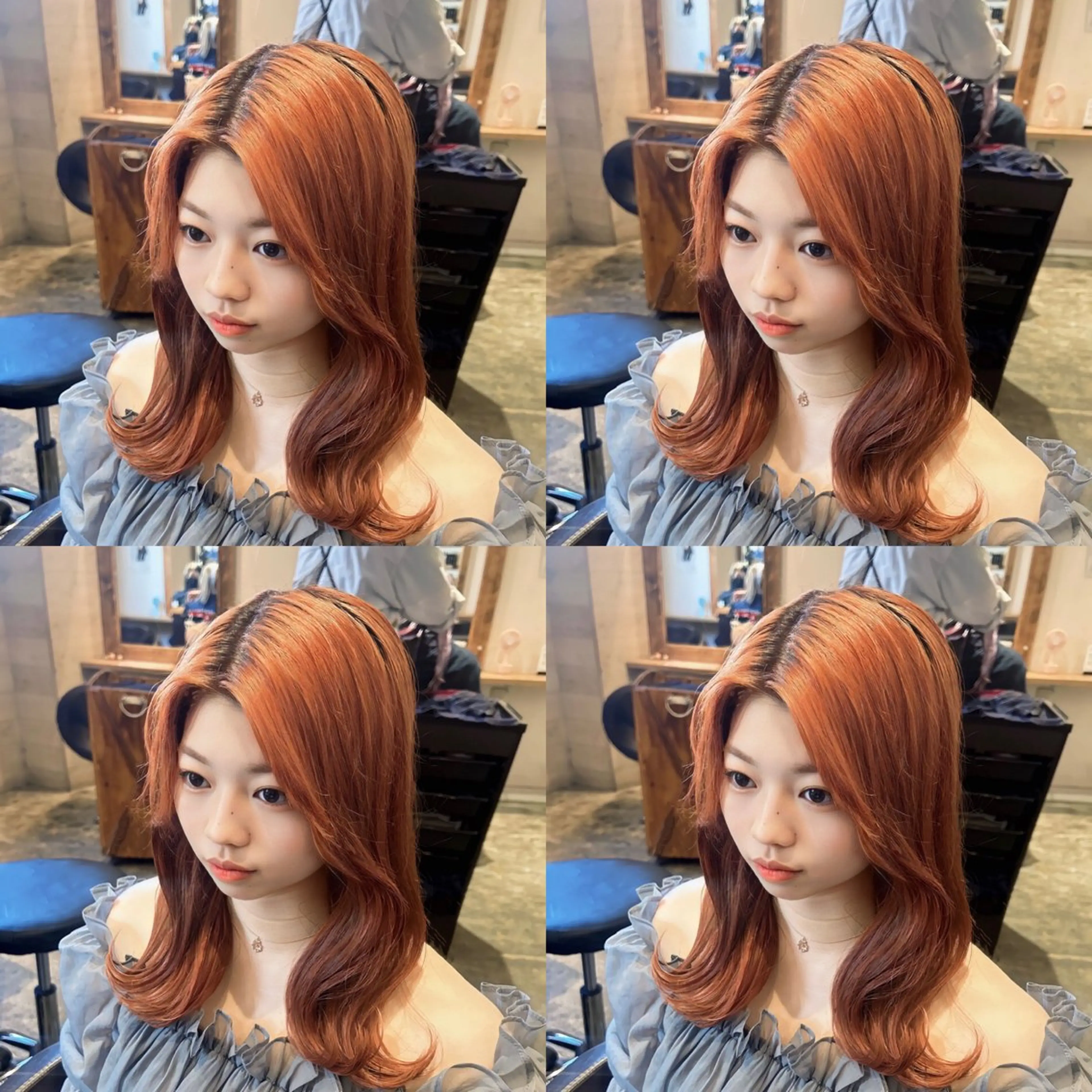 ロング カラー カット ヘアカラー トリートメント 店長✨髪質改善✖️ 透明感カラー／純大のヘアスタイル