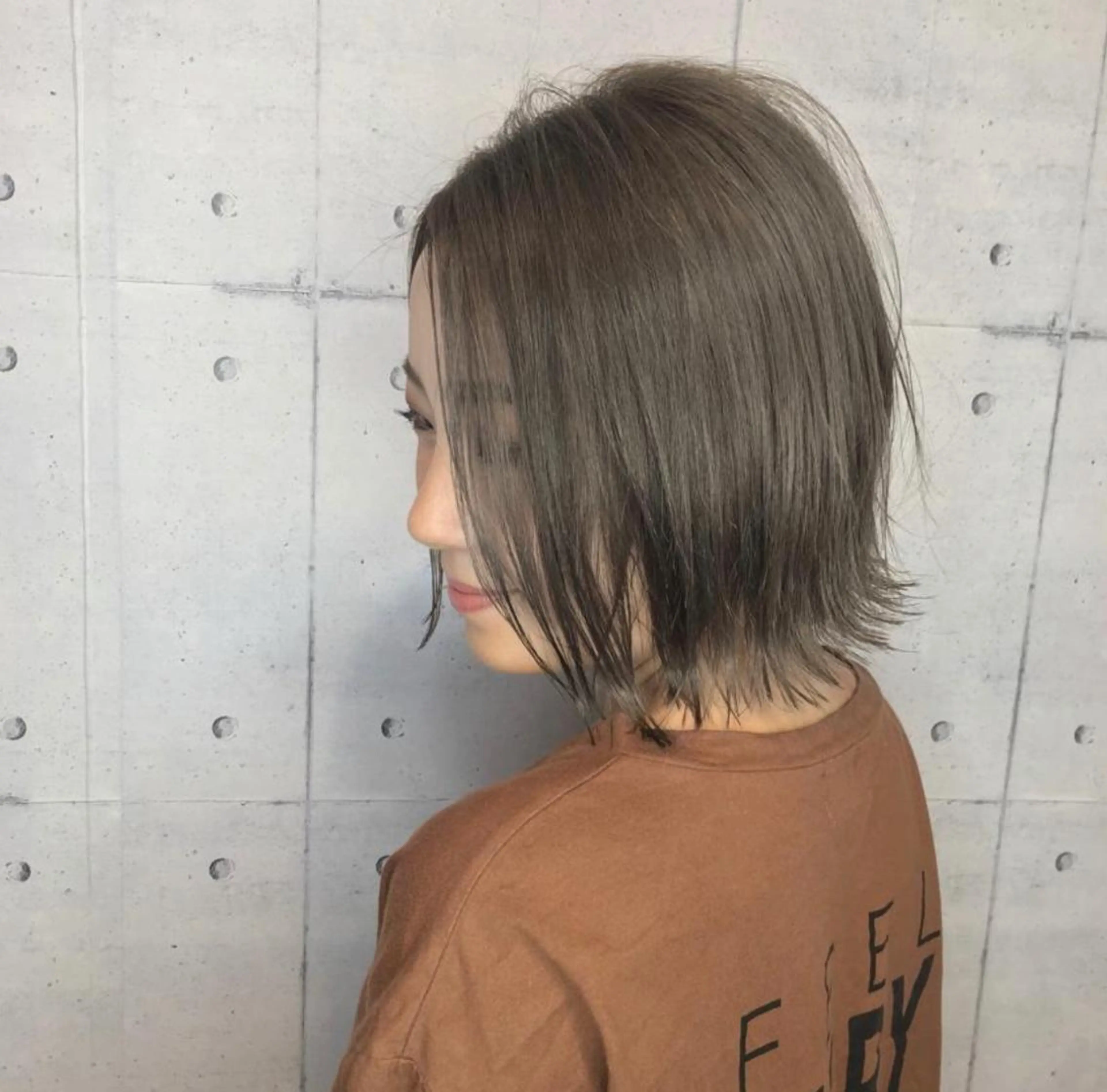 ミディアム カラー 韓・中華美女ヘア 🇰🇷×🇨🇳のヘアスタイル