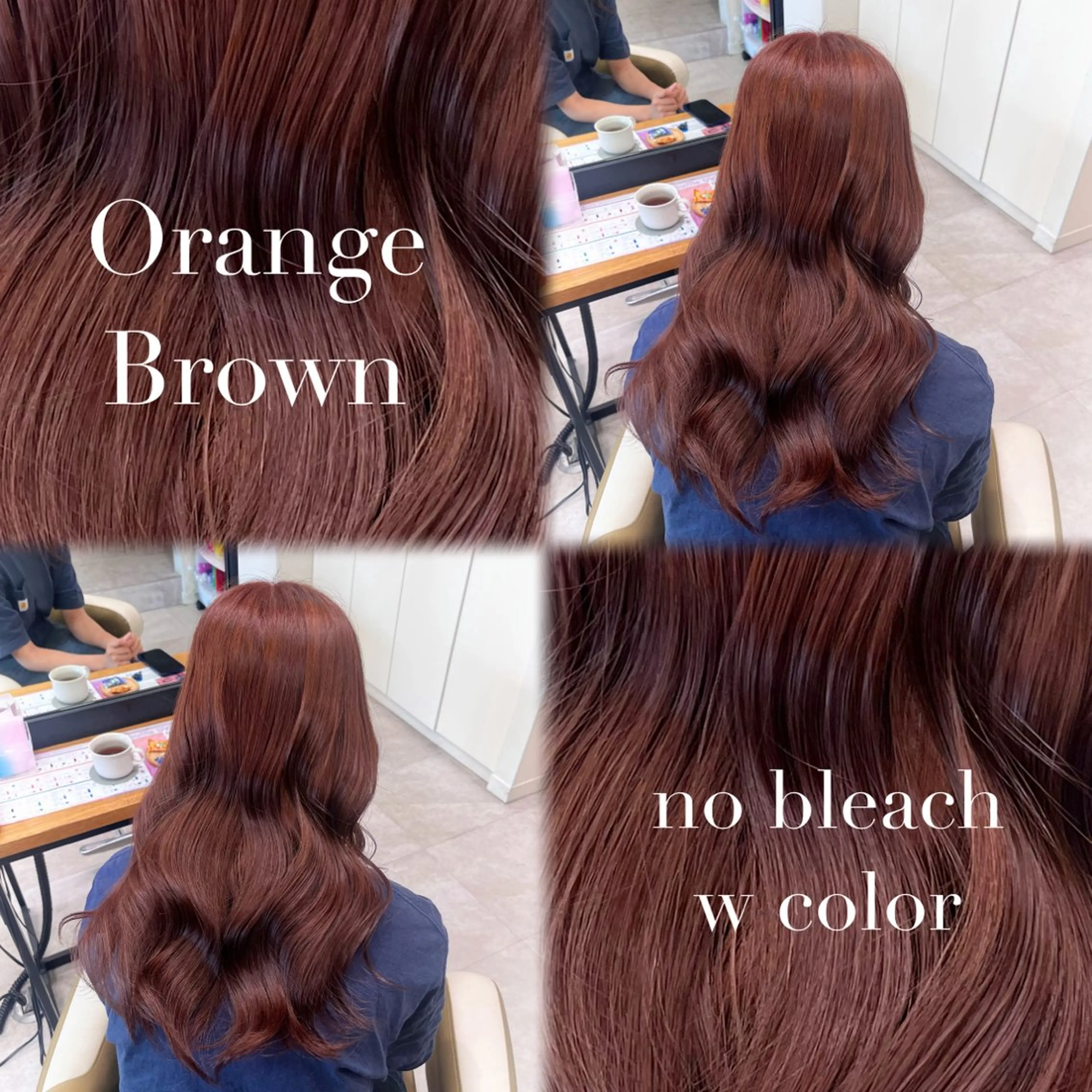 🫧ブリーチなしWカラー🫧儚く透ける韓国風くすみカラー×艶トリートメント🇰🇷の写真