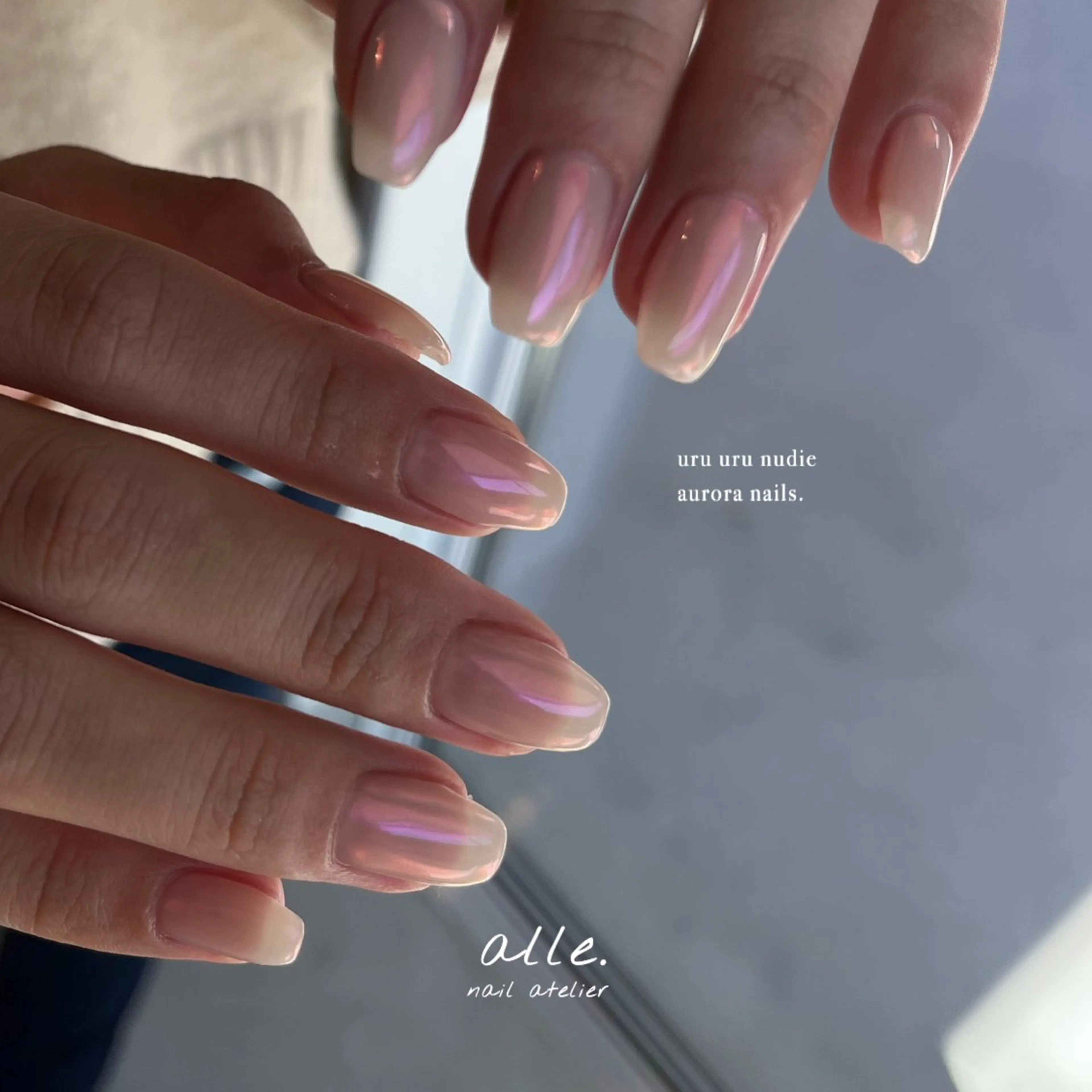 ネイル ハンドネイル atelier alle.のネイルデザイン