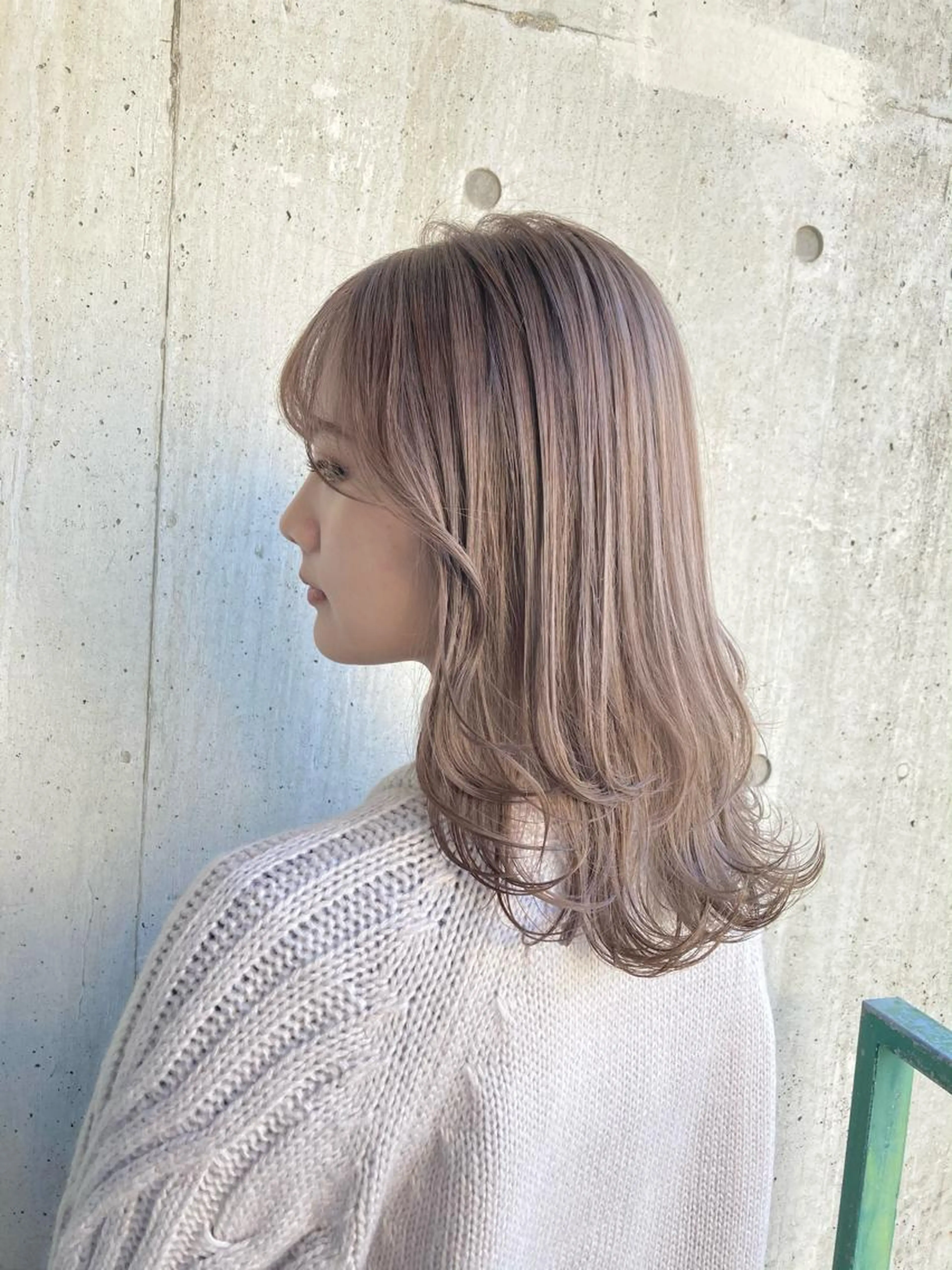 【３番人気】ケアブリーチＷカラー＋３step＆超音波 treatment 🤍の写真