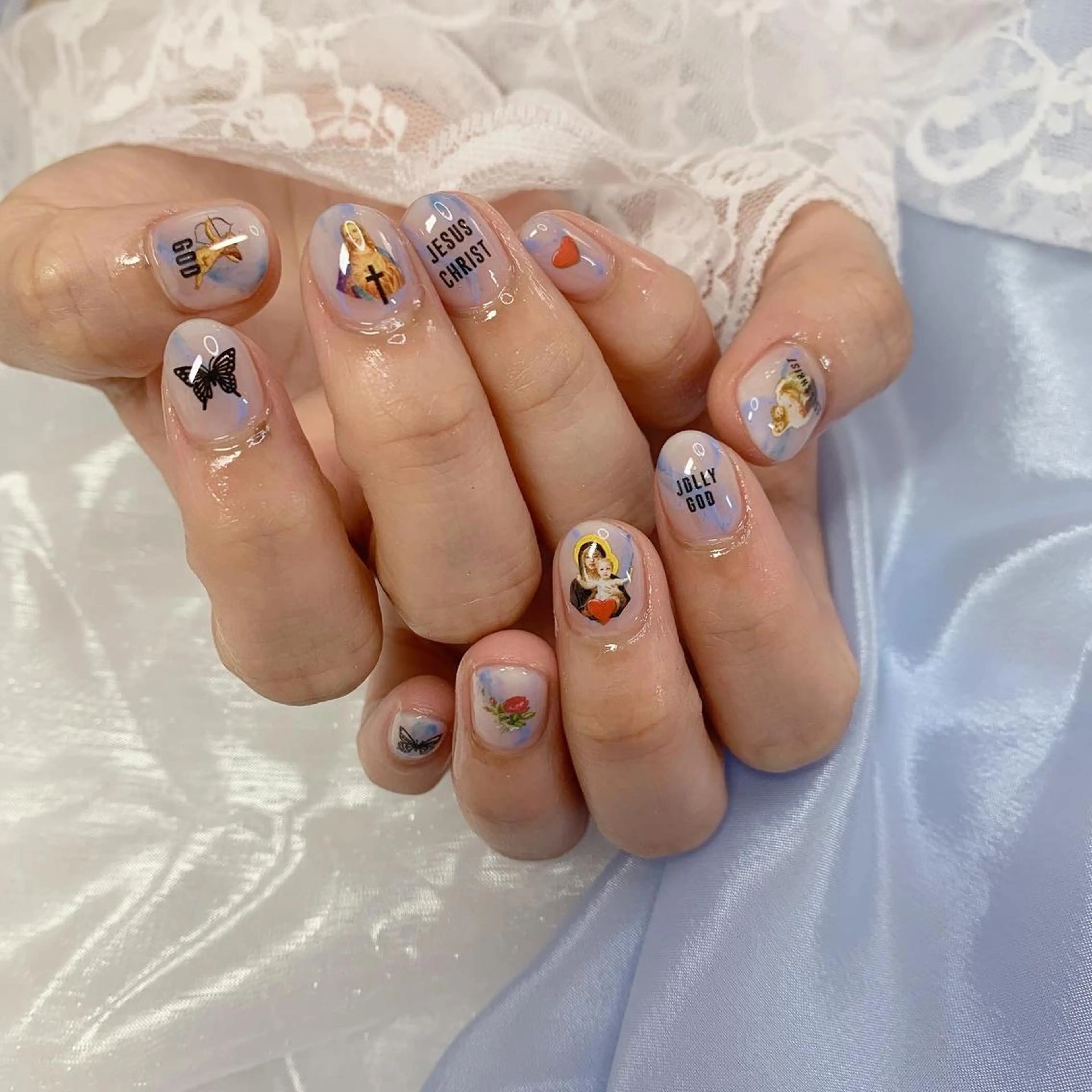 ネイル ハンドネイル La neige* yuki 🐩🌙のネイルデザイン