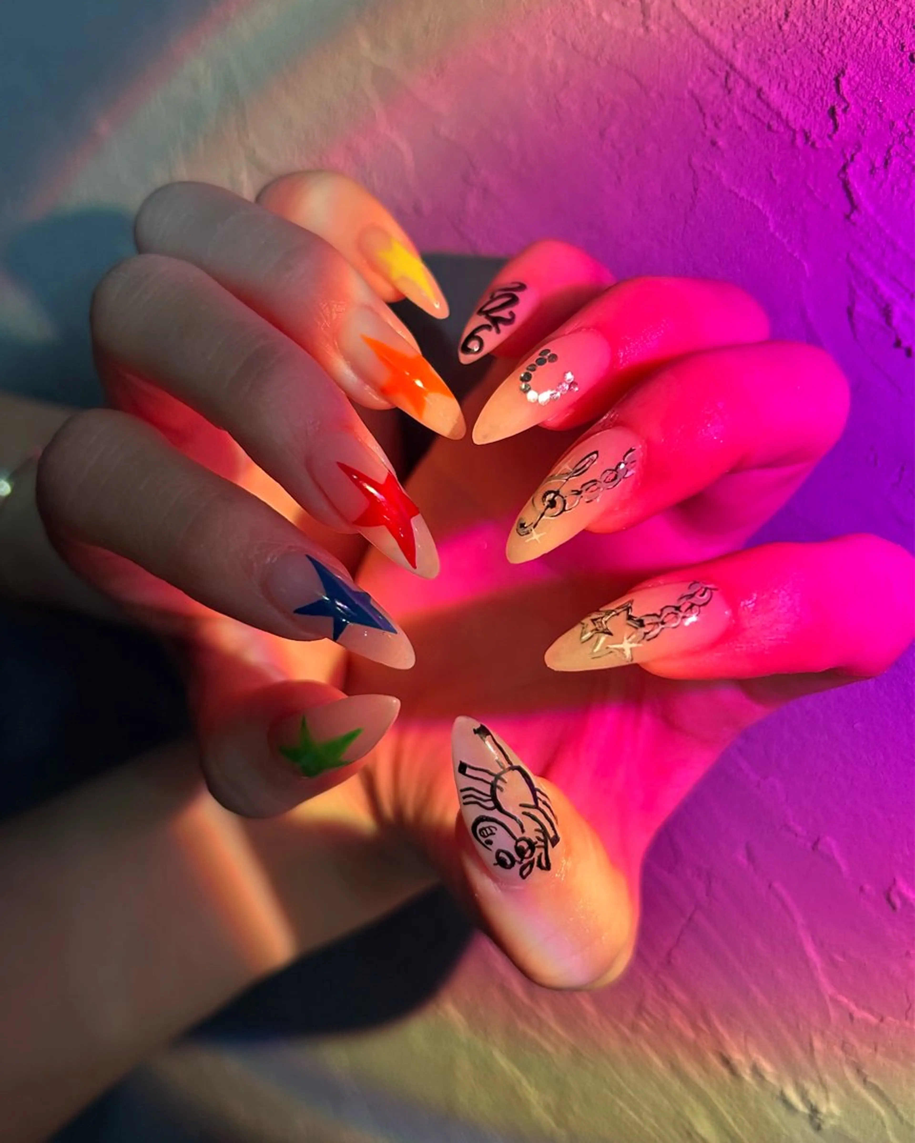 ネイル ASA nail / アート☀︎ニュアンスのネイルデザイン