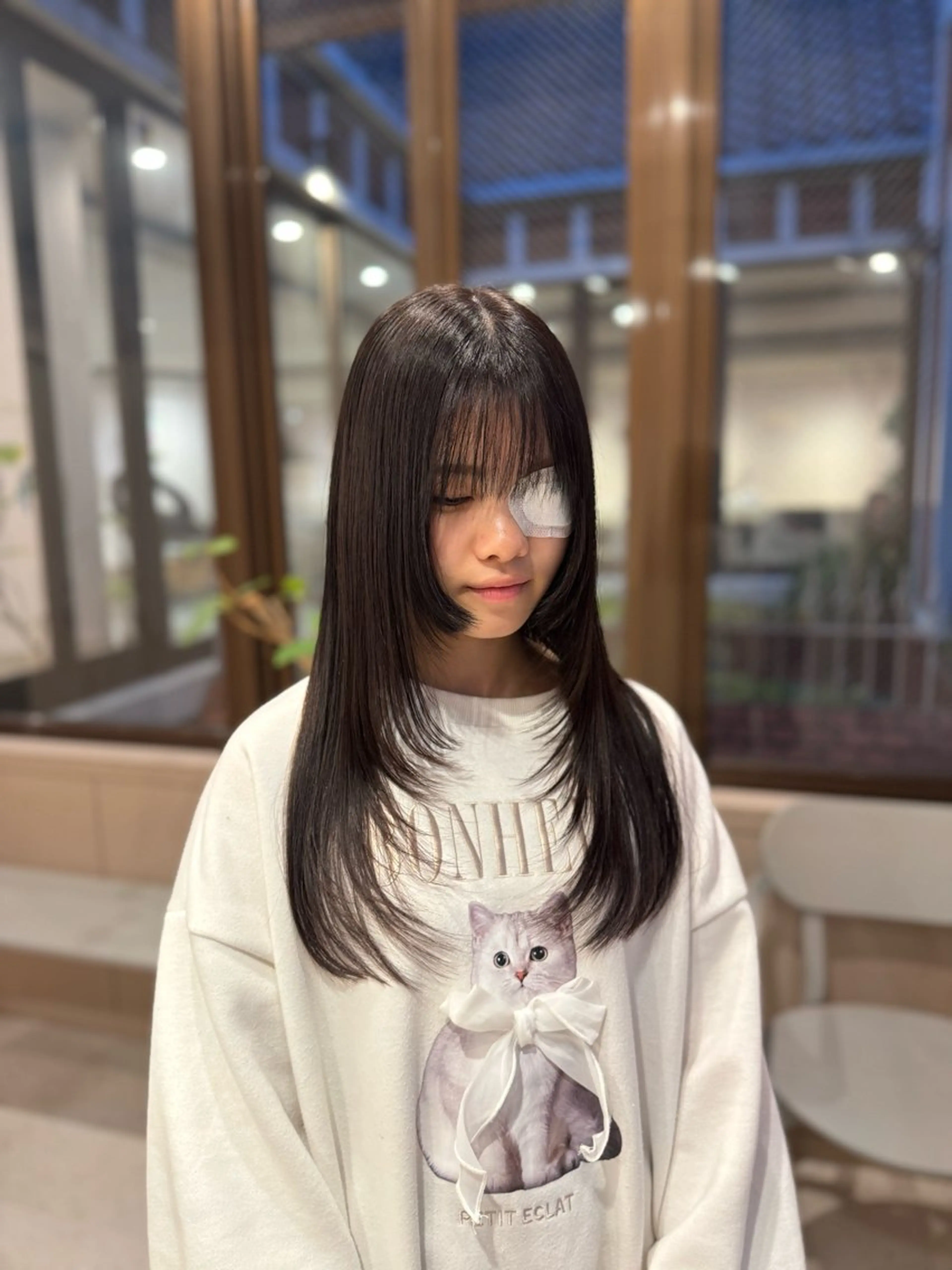 カラー ブラウンカラー カット ヘアカラー AYATO 'のヘアスタイル