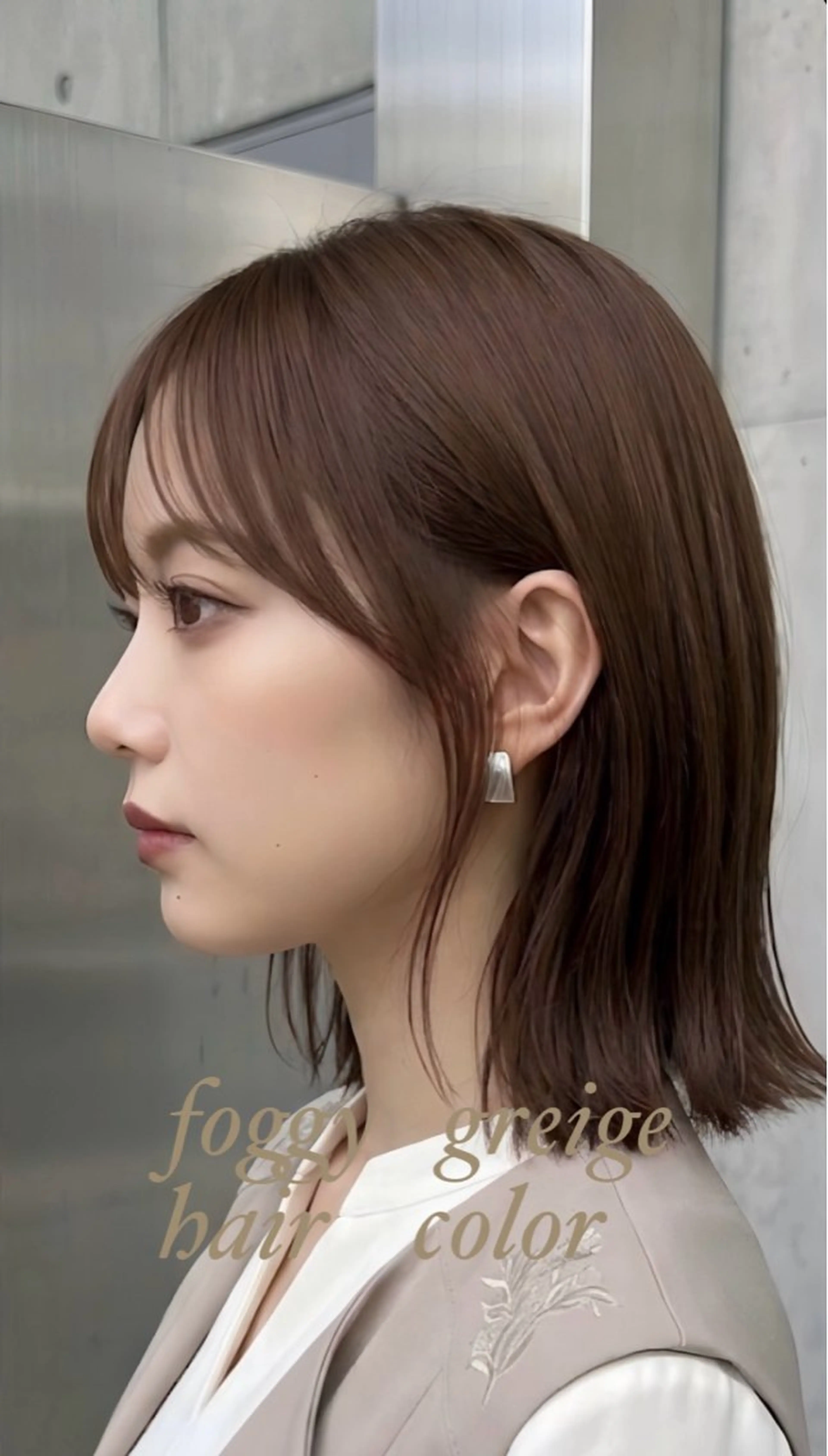 ショート カラー カット トリートメント M.SLASH 辻 孝志のヘアスタイル