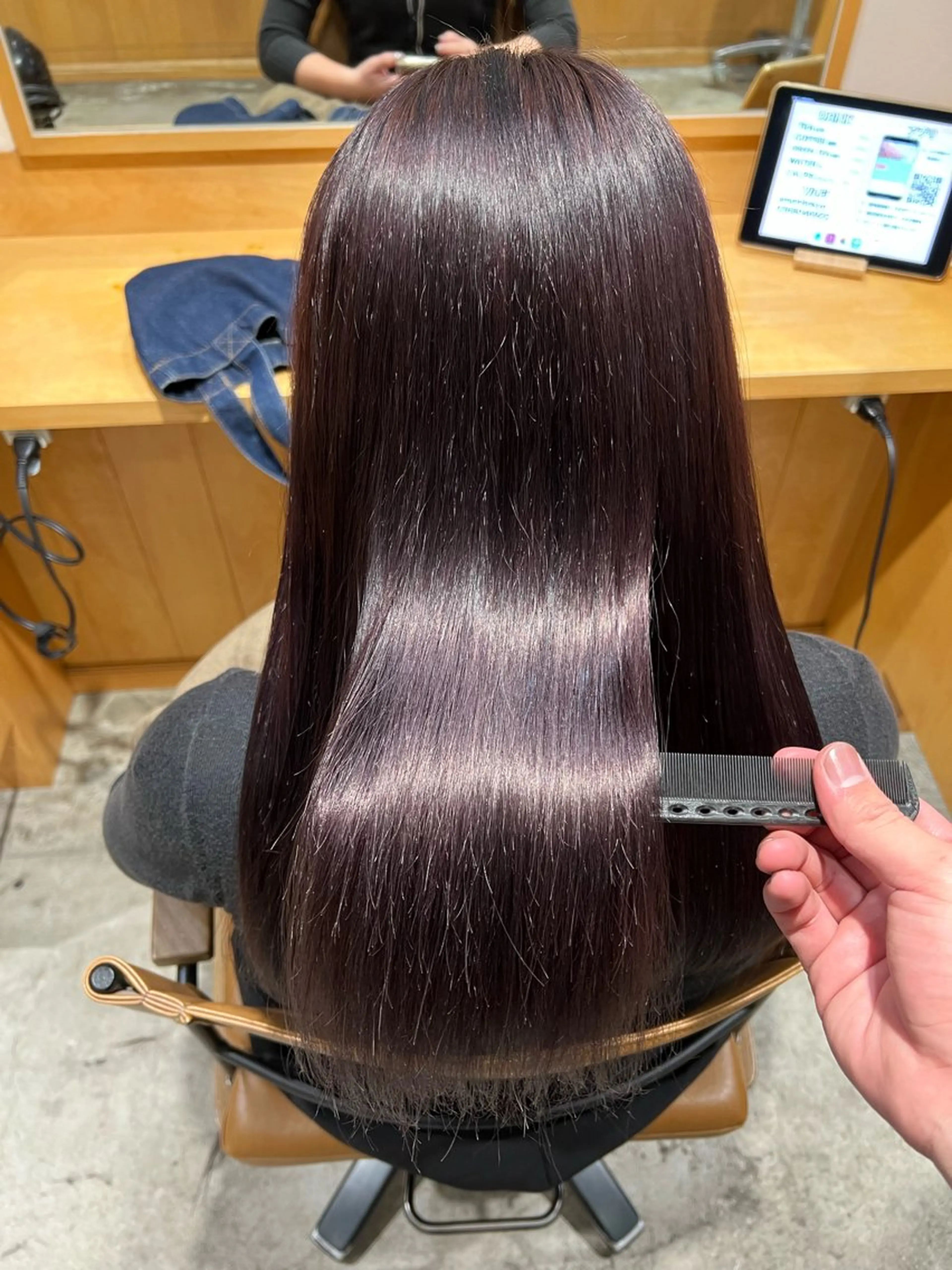 ロング カット ヘアカラー トリートメント ✨艶髪✨ 透明感カラー　Rinのヘアスタイル