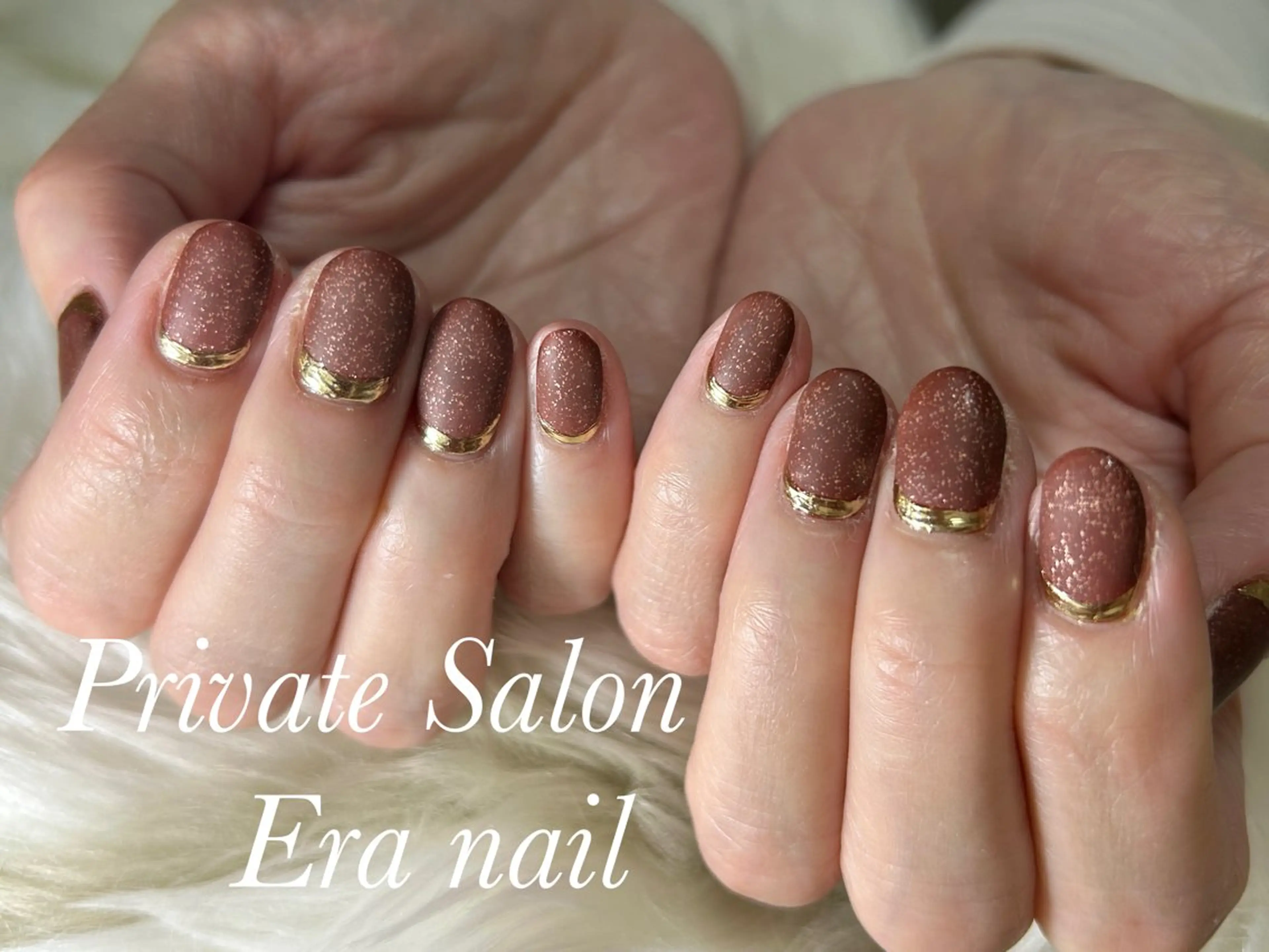 ネイル ミラーネイル ワンカラーネイル Era nailのネイルデザイン