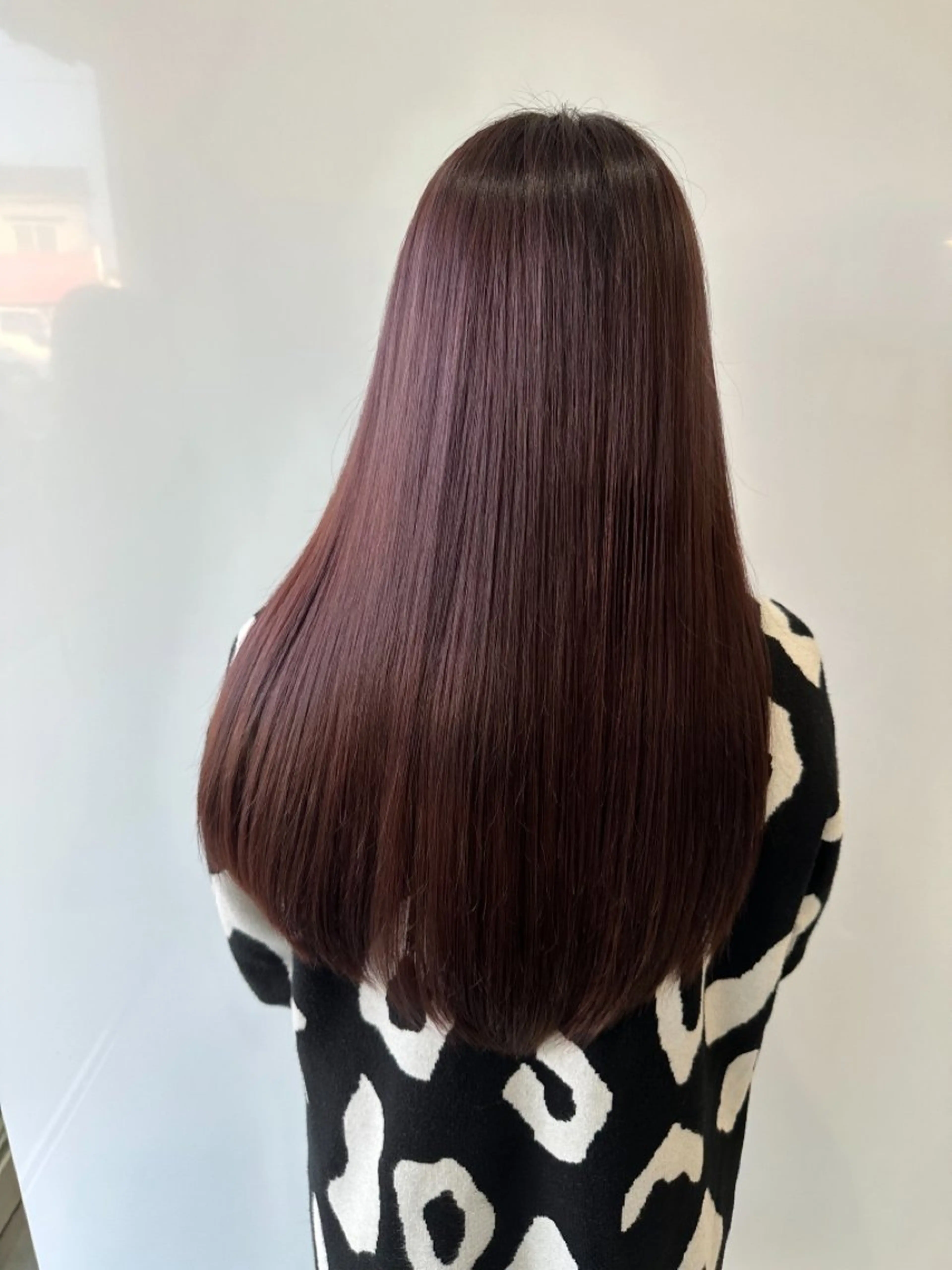 カラー 村上 ななみのヘアスタイル