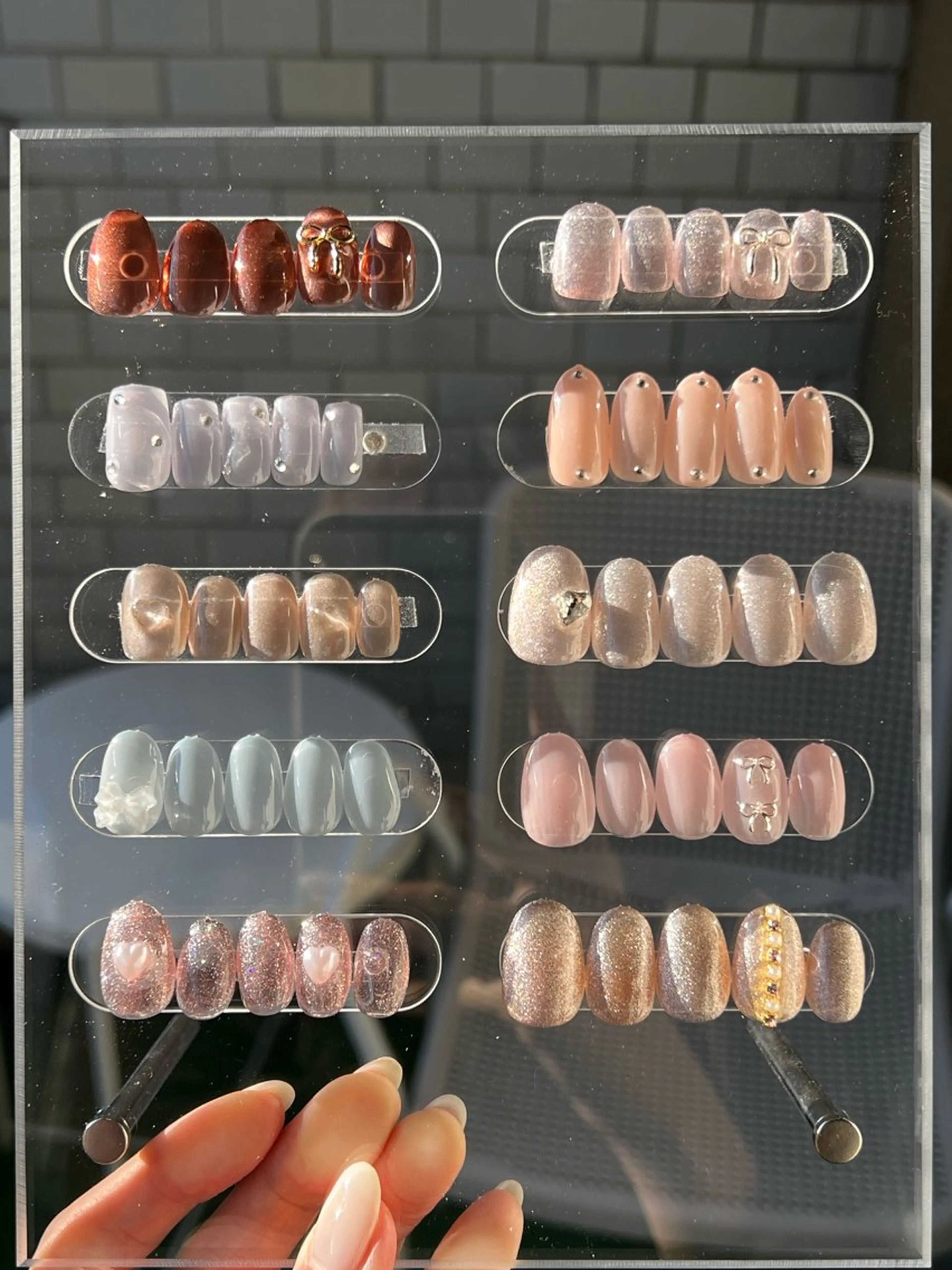 ネイル 自爪を傷つけない フィルイン3500円のネイルデザイン