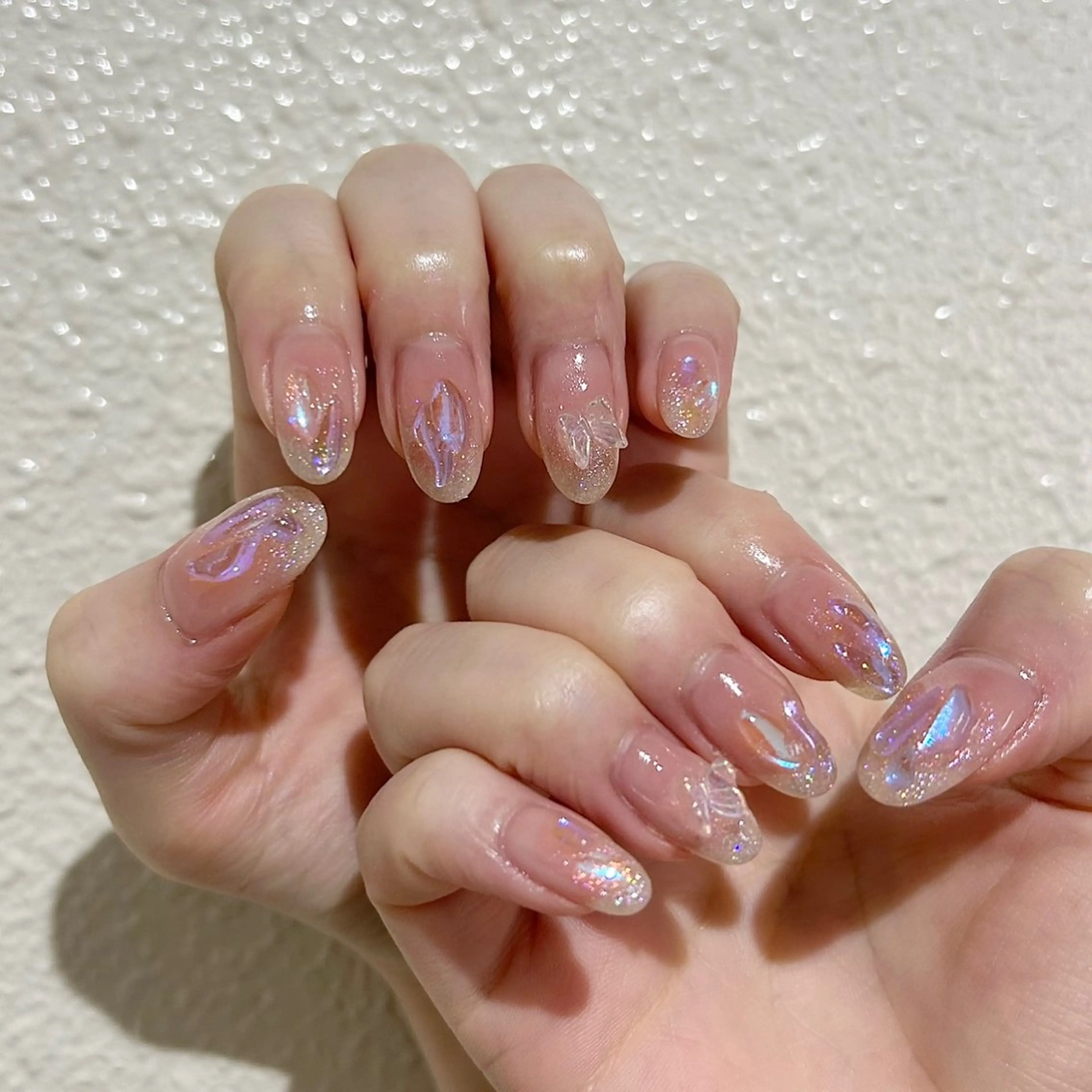 ネイル パラあり！フィルイン 美フォルムのネイルデザイン