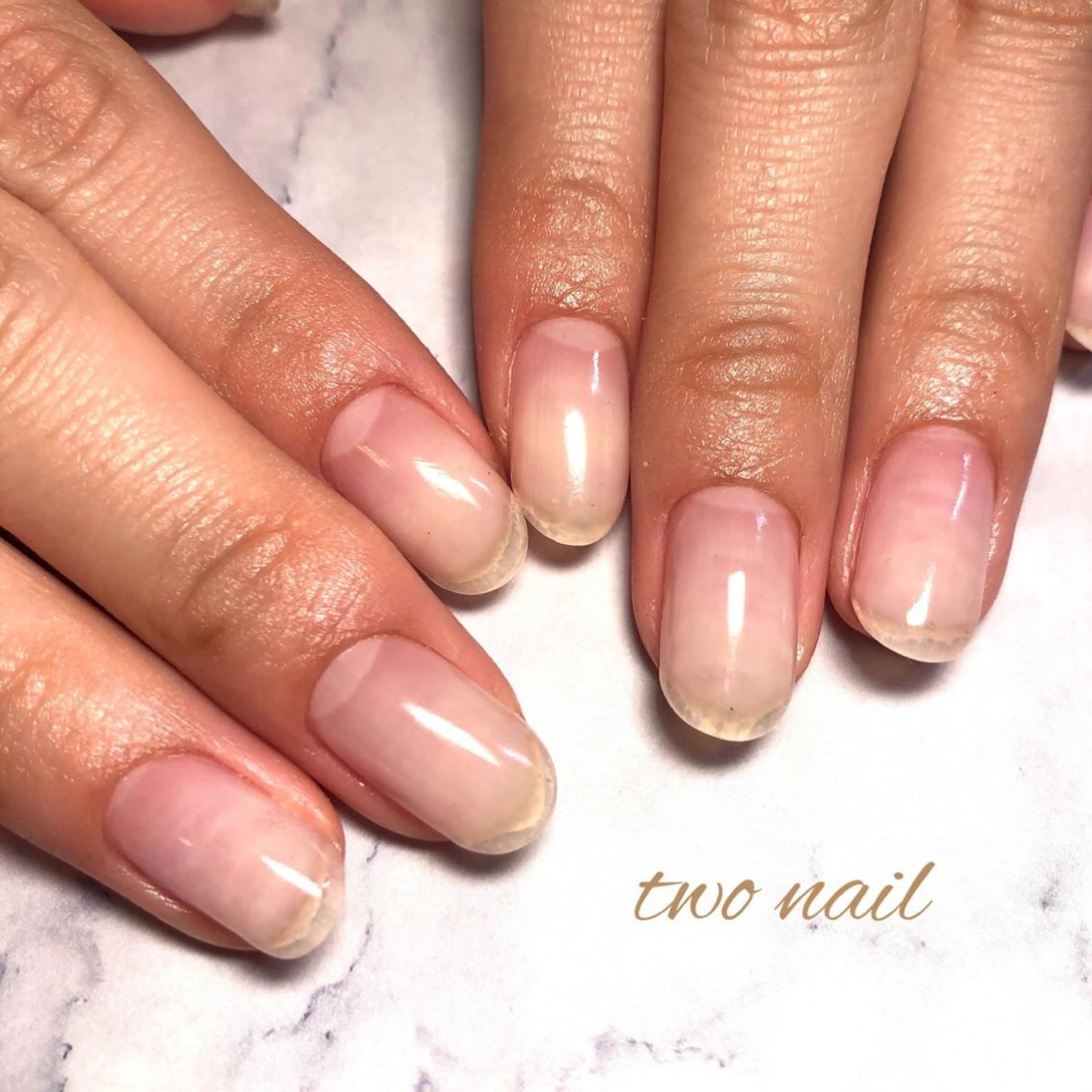 ネイル ハンドネイル two nailのネイルデザイン