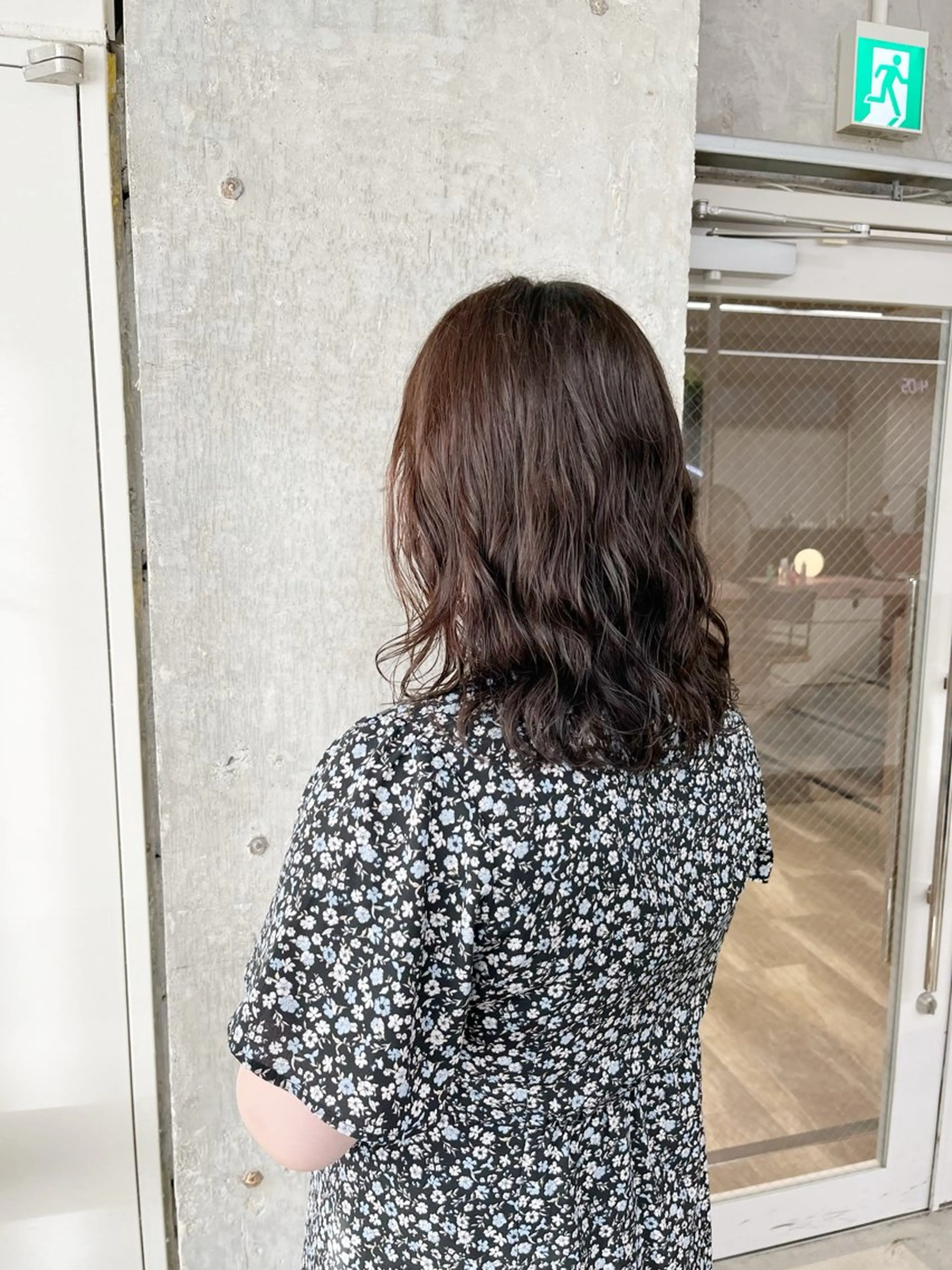 ミディアム カラー ミディアムパーマ カット ヘアカラー パーマ 小木曽智美 /ボブ/ショートのヘアスタイル