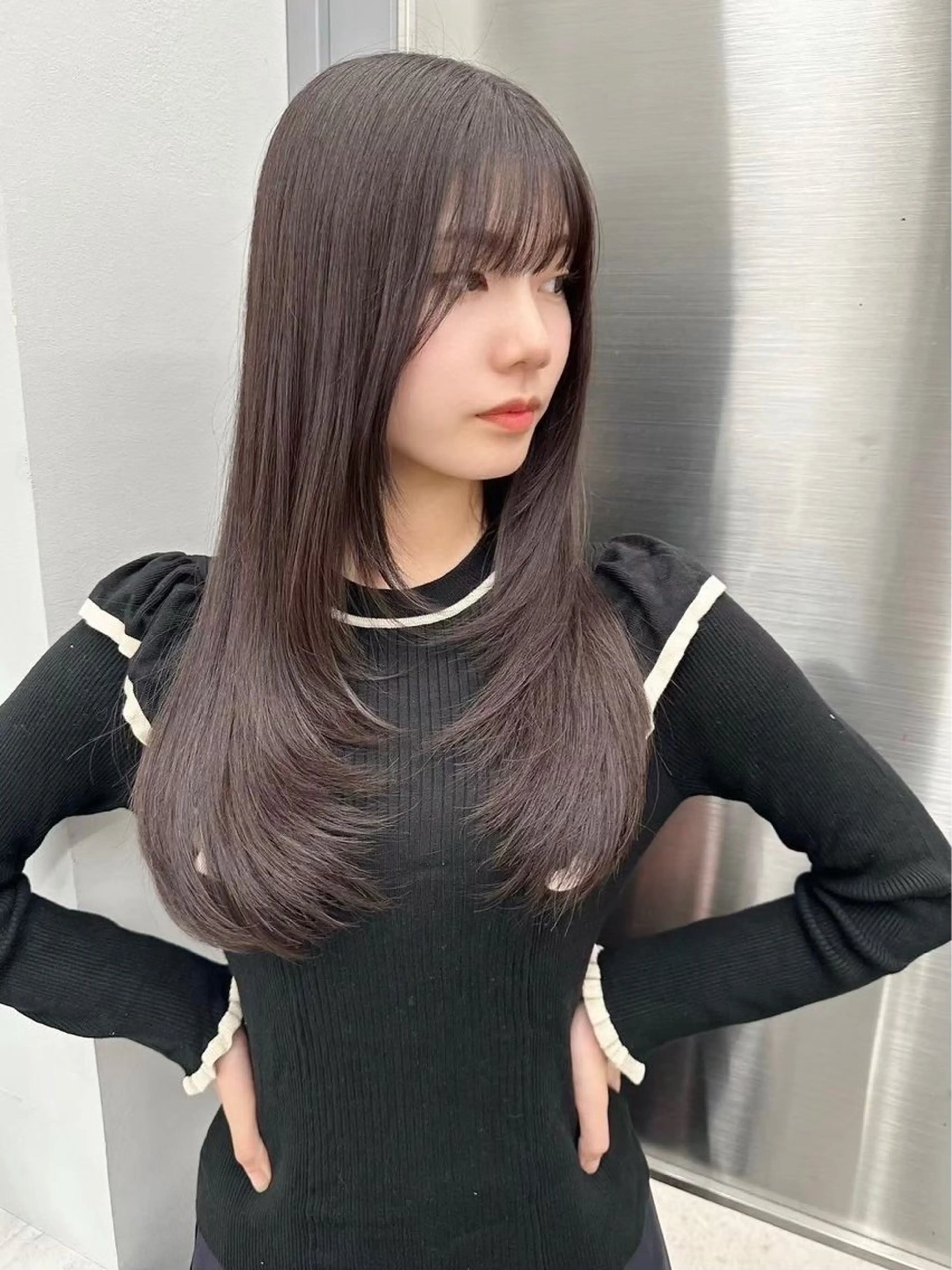 ロング カット レビジュヘア 京都/桂のヘアスタイル