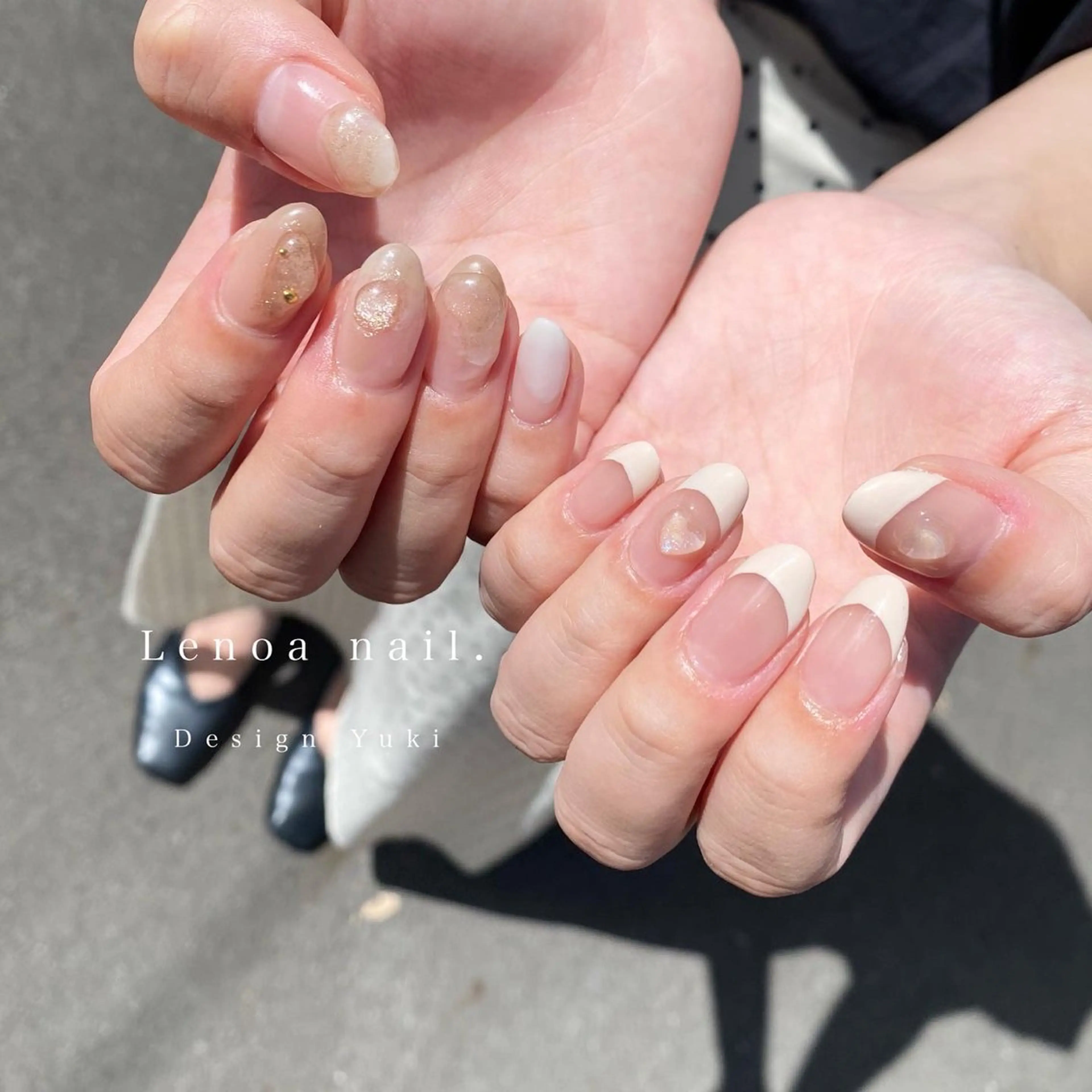 ネイル ハンドネイル Lenoa Yukiのネイルデザイン