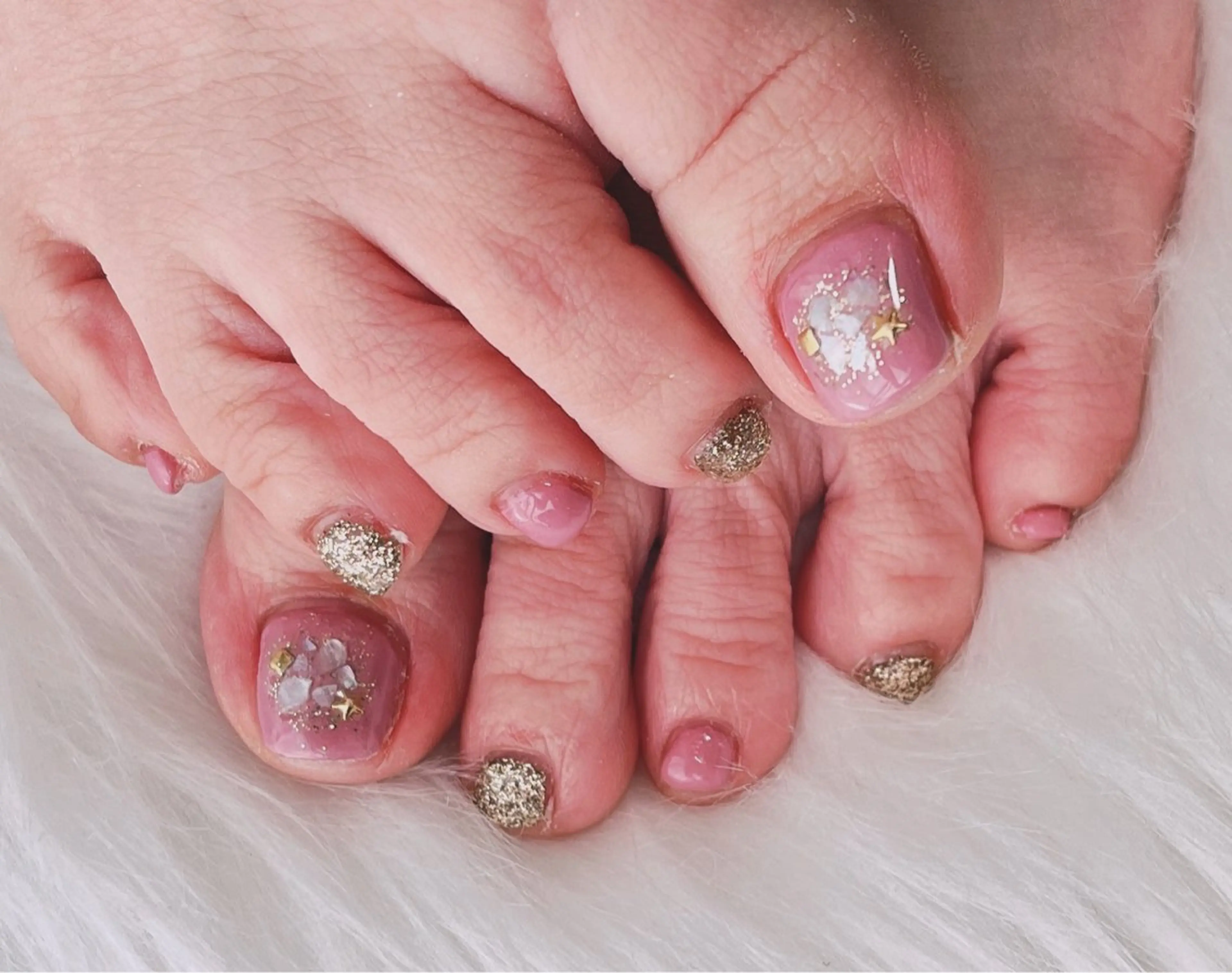 ネイル フットネイル ネイル スゥリールのネイルデザイン