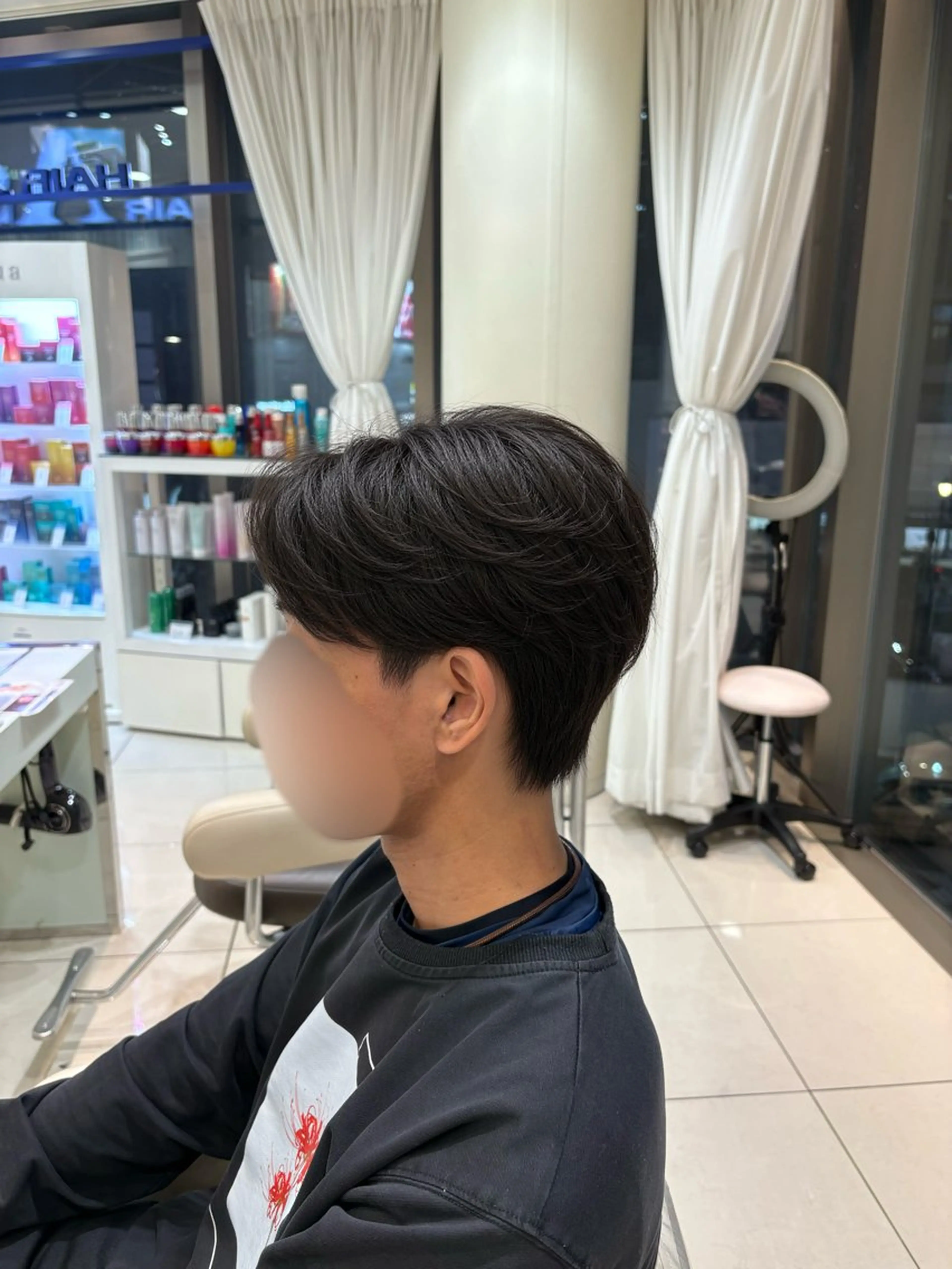 パーマ メンズ カット パーマ 🔹メンズ縮毛矯正 川島爽楽🔹のヘアスタイル