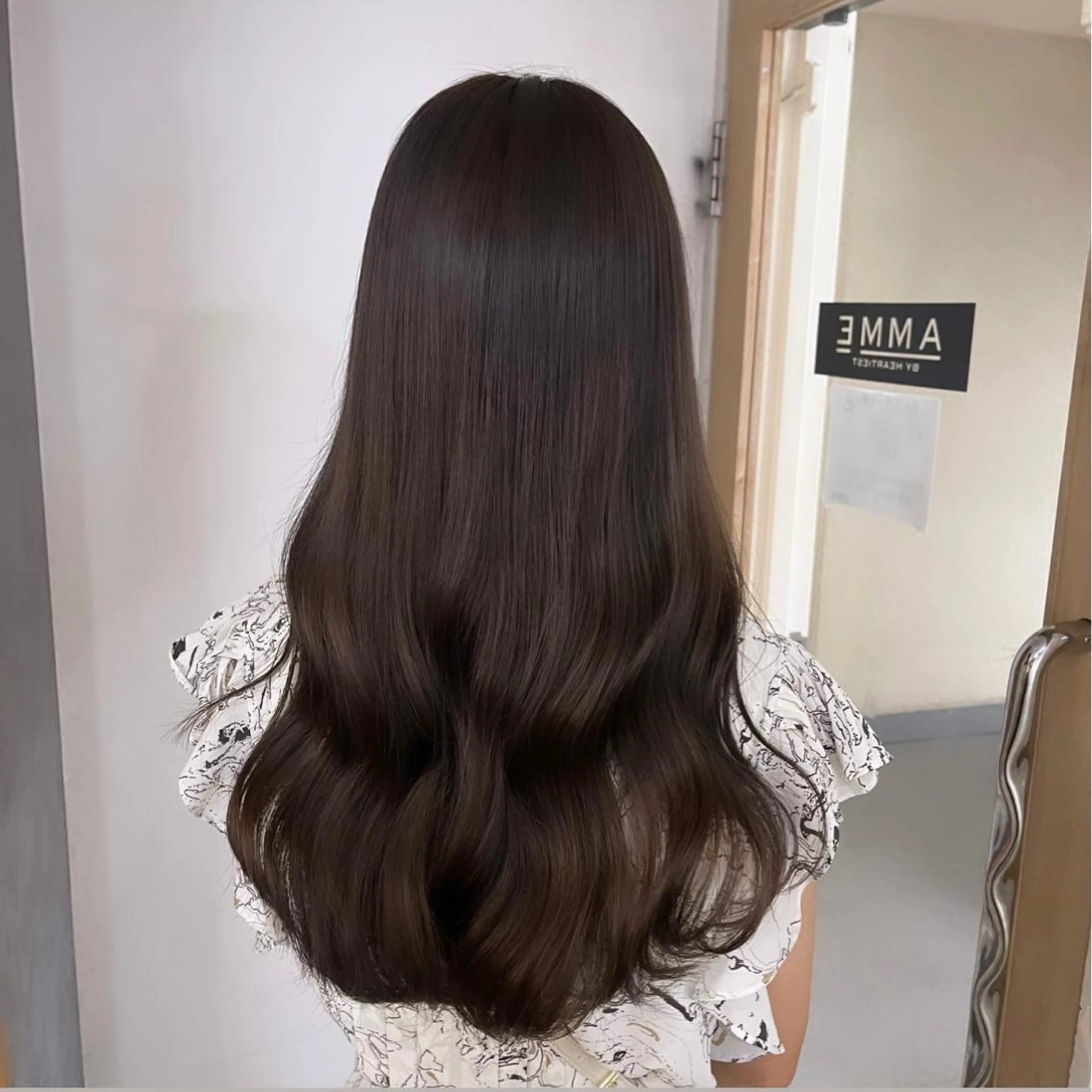 ロング ヘアカラー トリートメント ナカヤマナナエ ♡のヘアスタイル