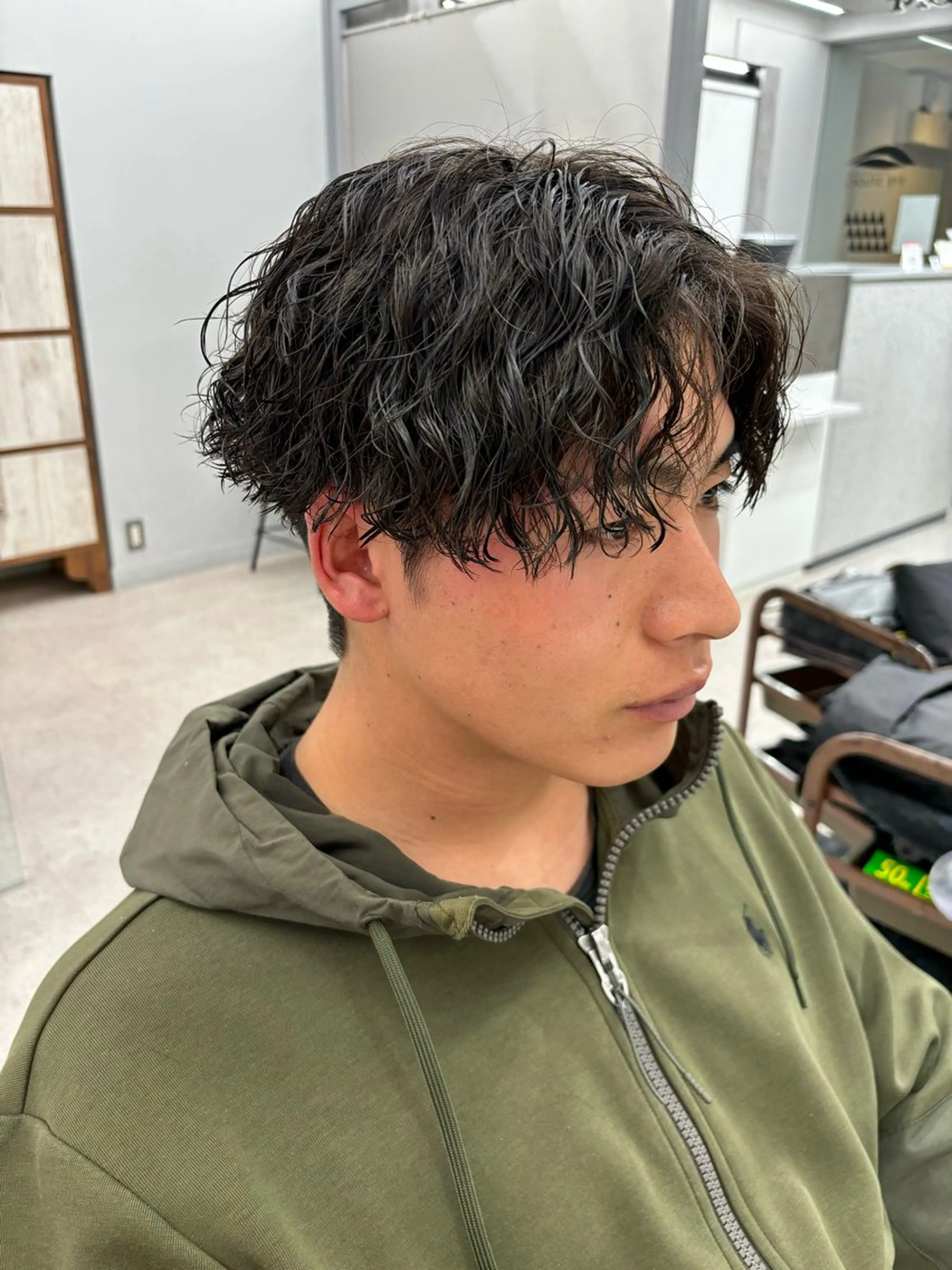 パーマ メンズ 🍐シャドウパーマ メンズ特化/守岡🍐のヘアスタイル