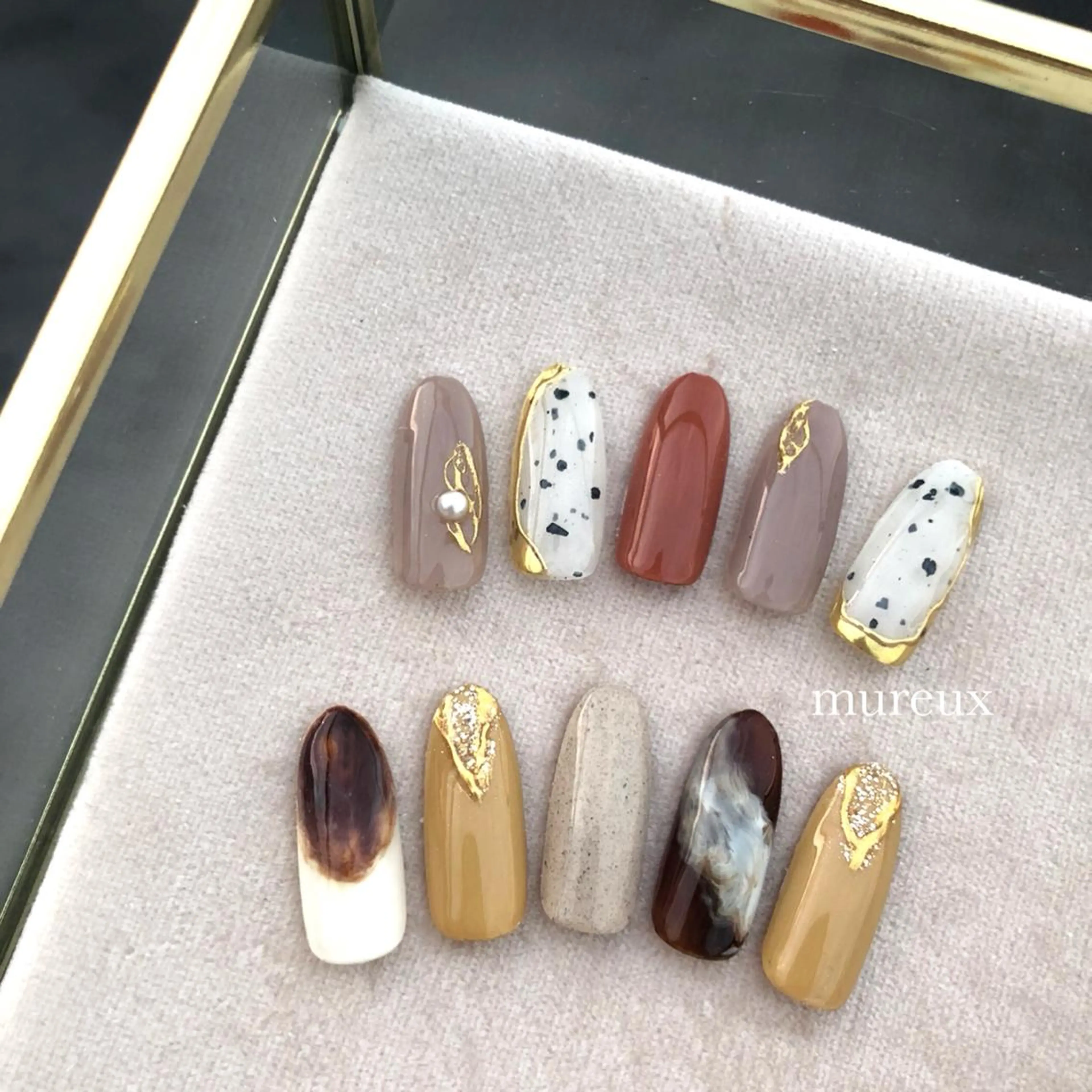 ネイル ハンドネイル mureux ∵ayakaのネイルデザイン