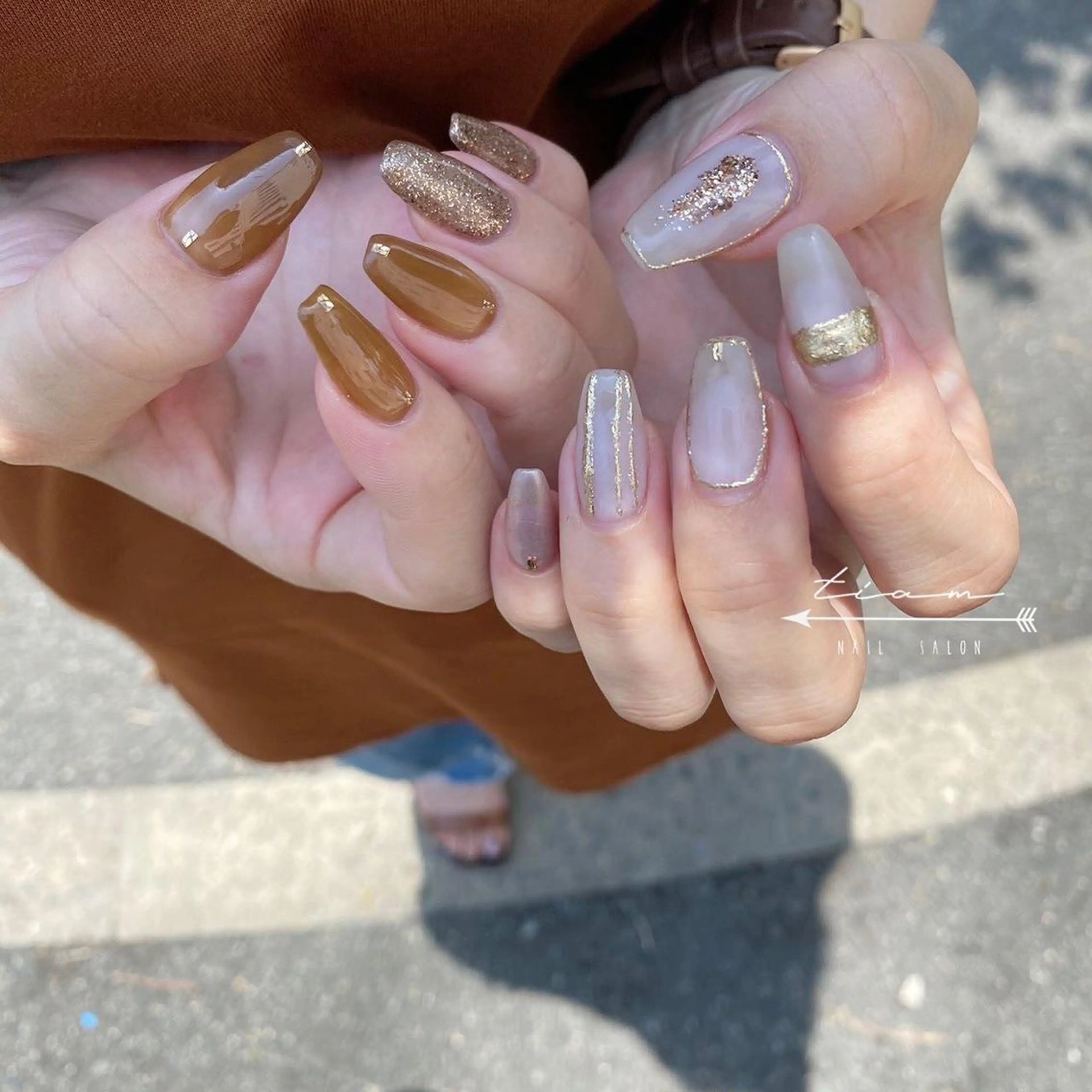 ネイル 𝑡𝑖𝑎𝑚𓂃 きむらゆきののネイルデザイン